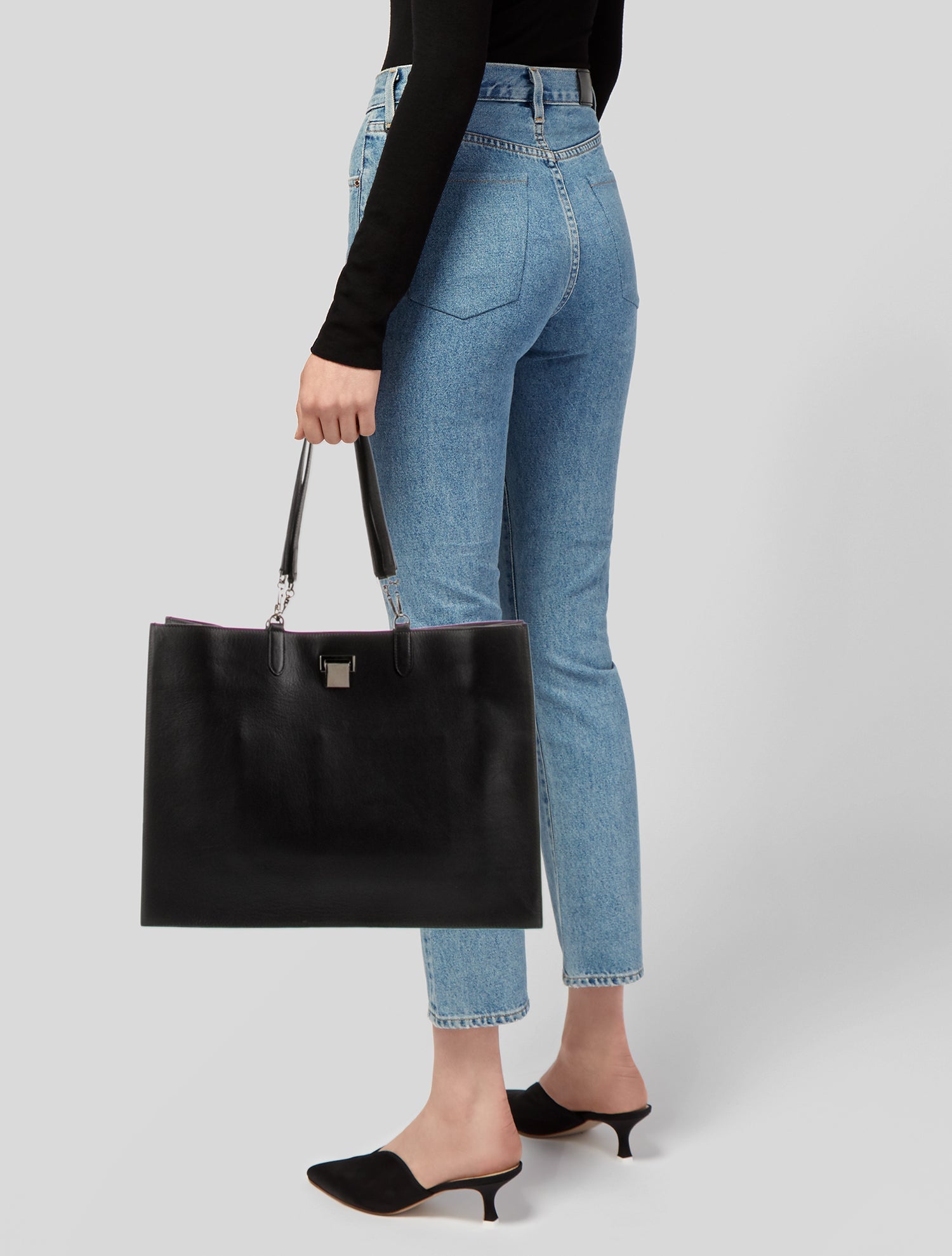 The Row Leather Tote