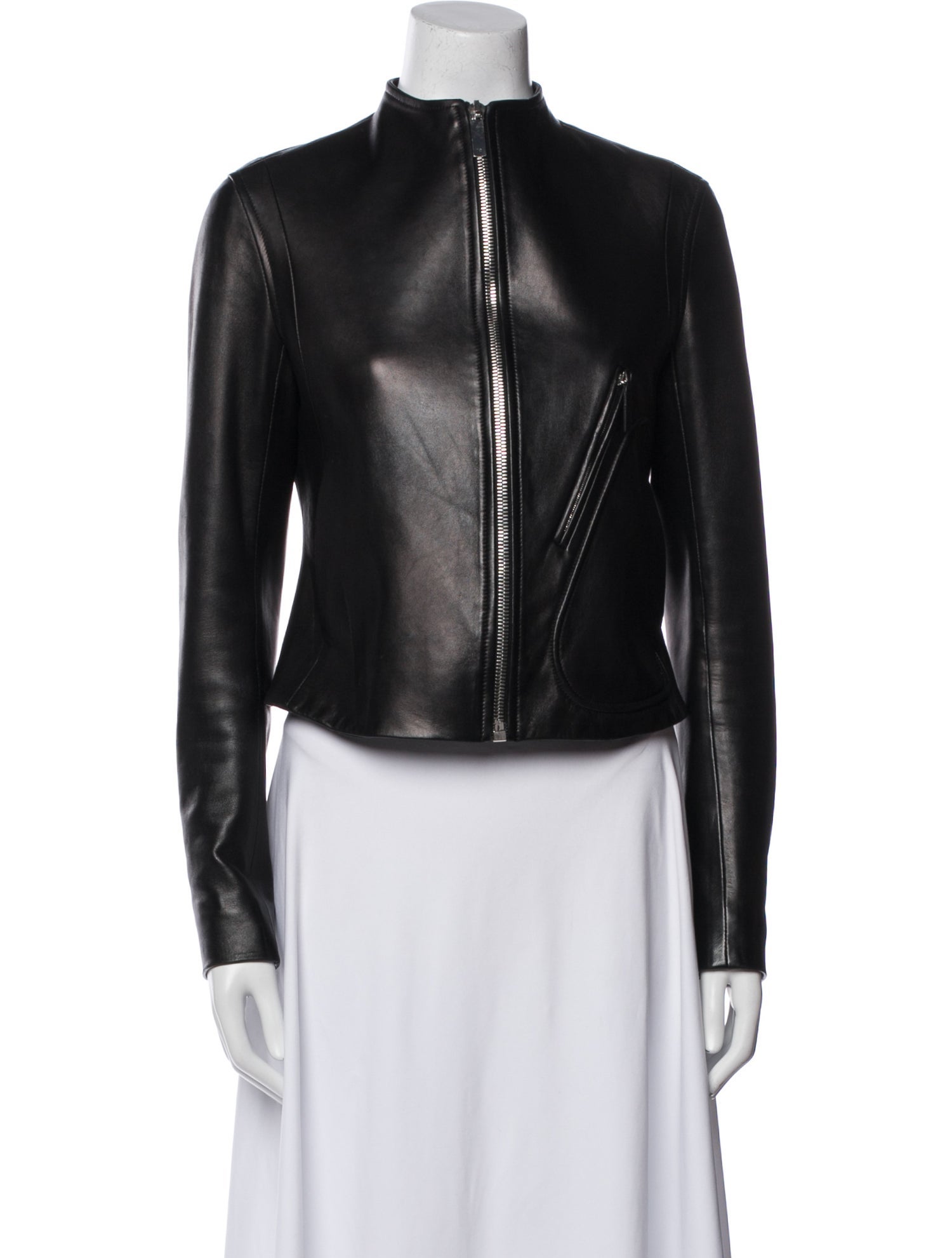 The Row Lambskin Biker Jacket