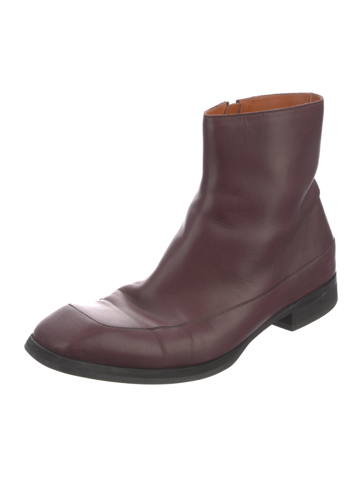 The Row Garden Leather Boots