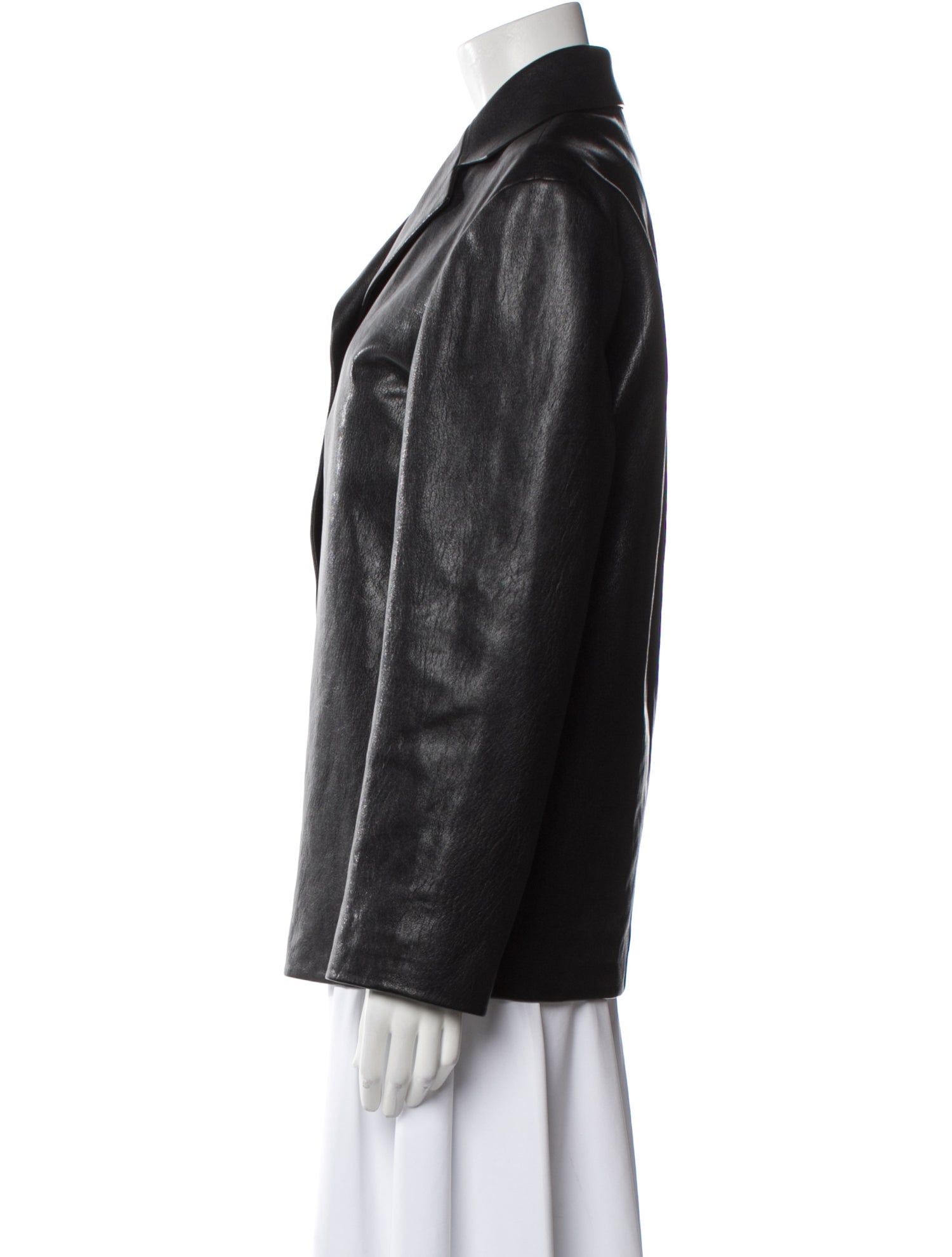 The Row Lambskin Blazer