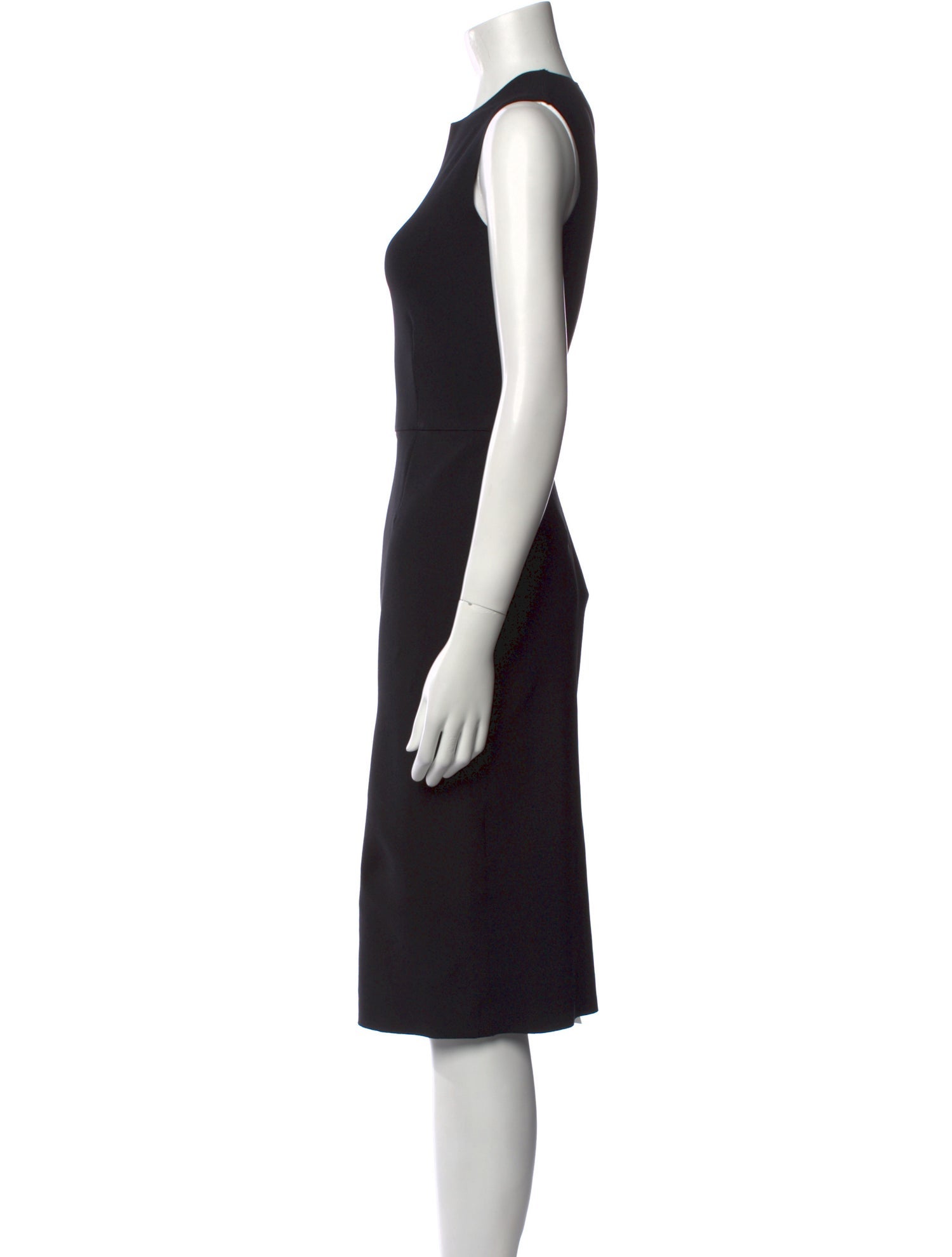 The Row Crew Neck Knee-Length Dress