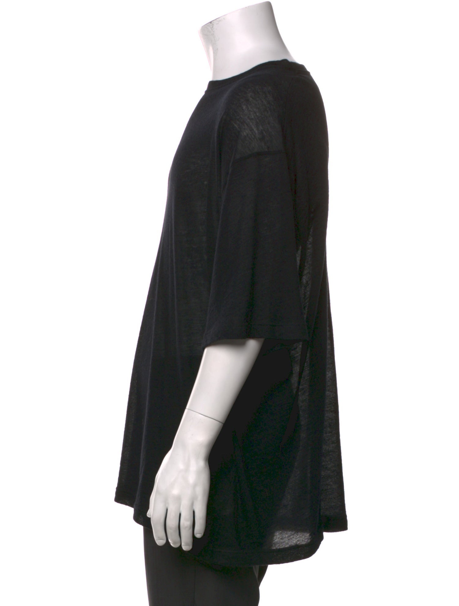 The Row Cashmere Crew Neck T-Shirt