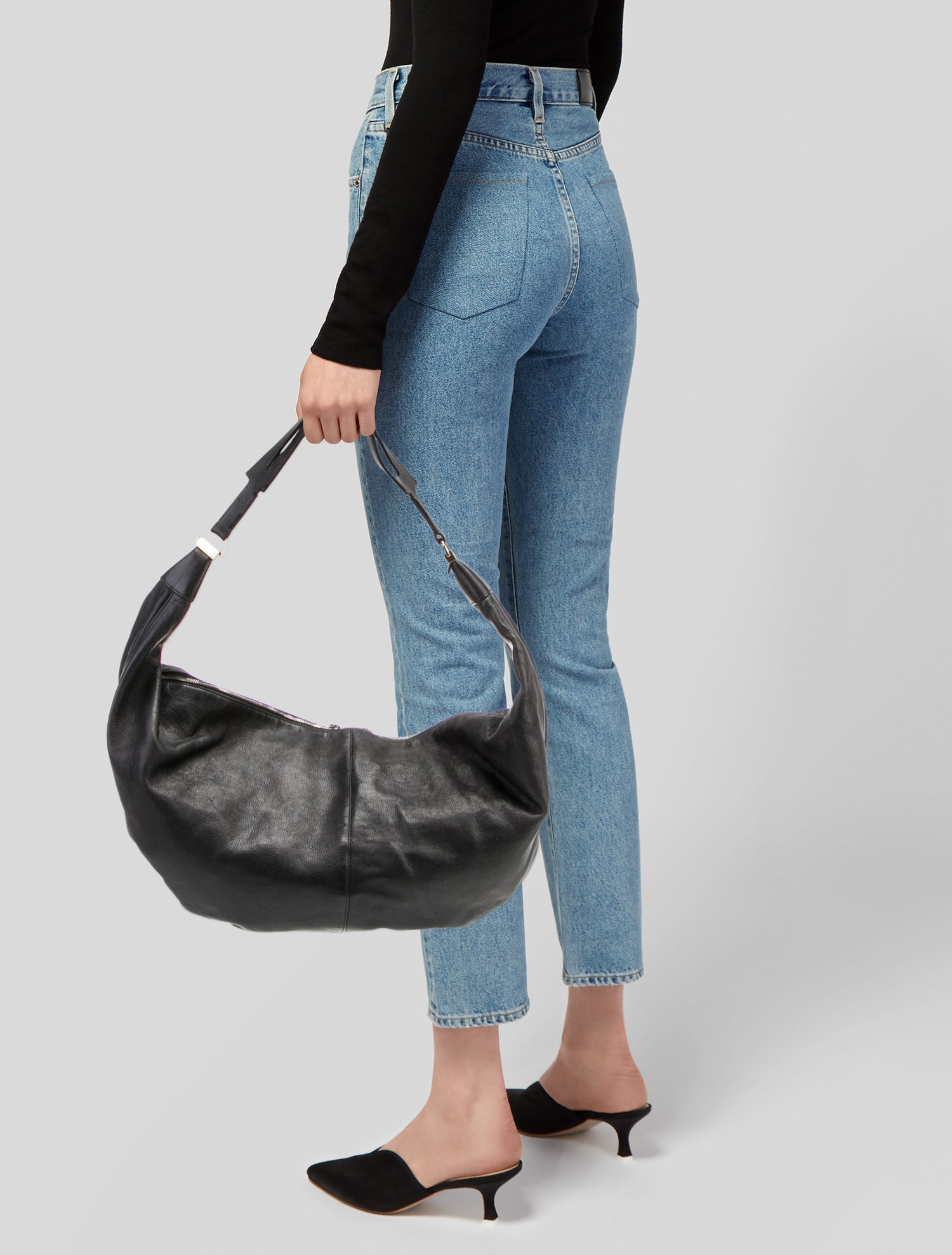 The Row Leather Sling 15