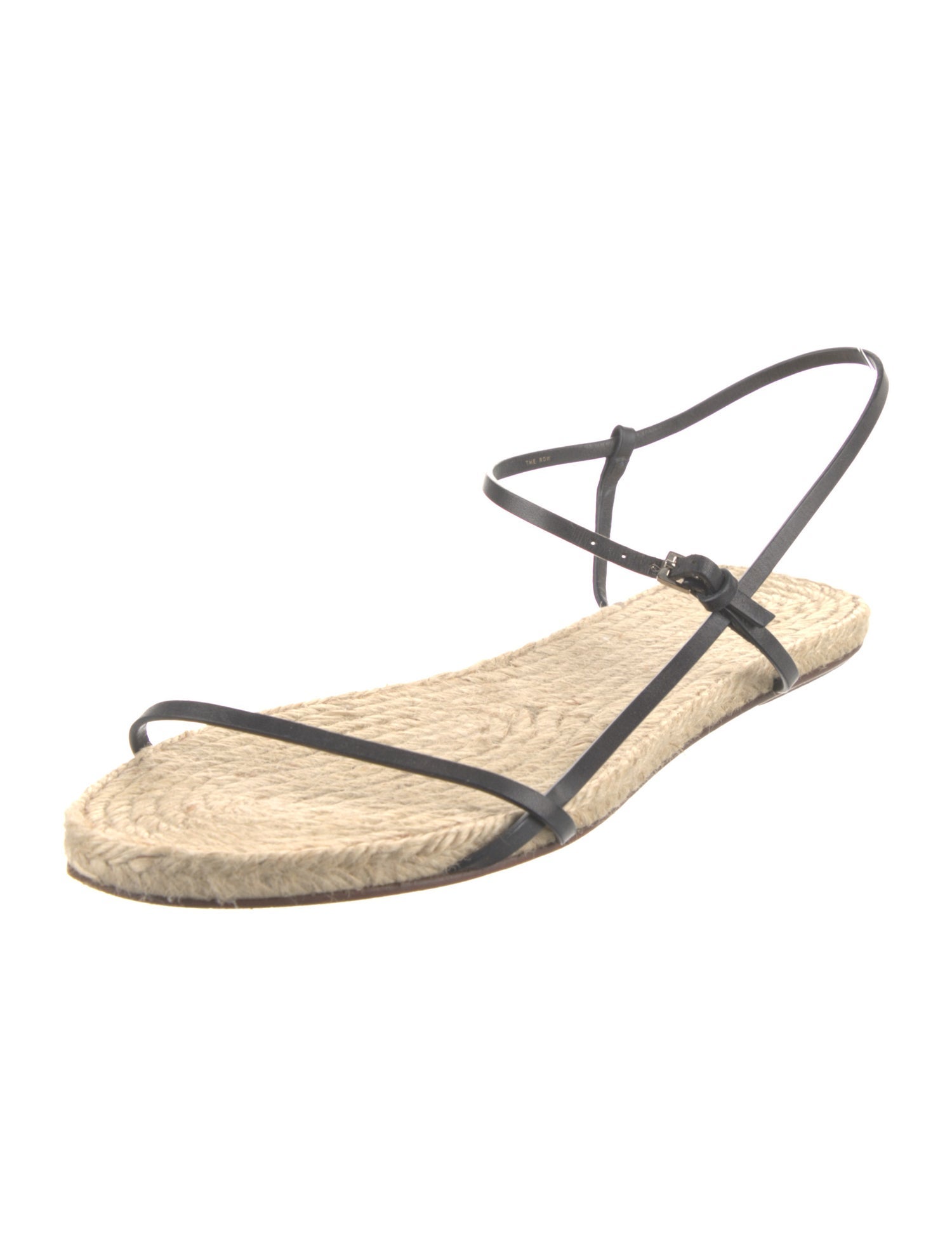 The Row Bare Leather Espadrilles