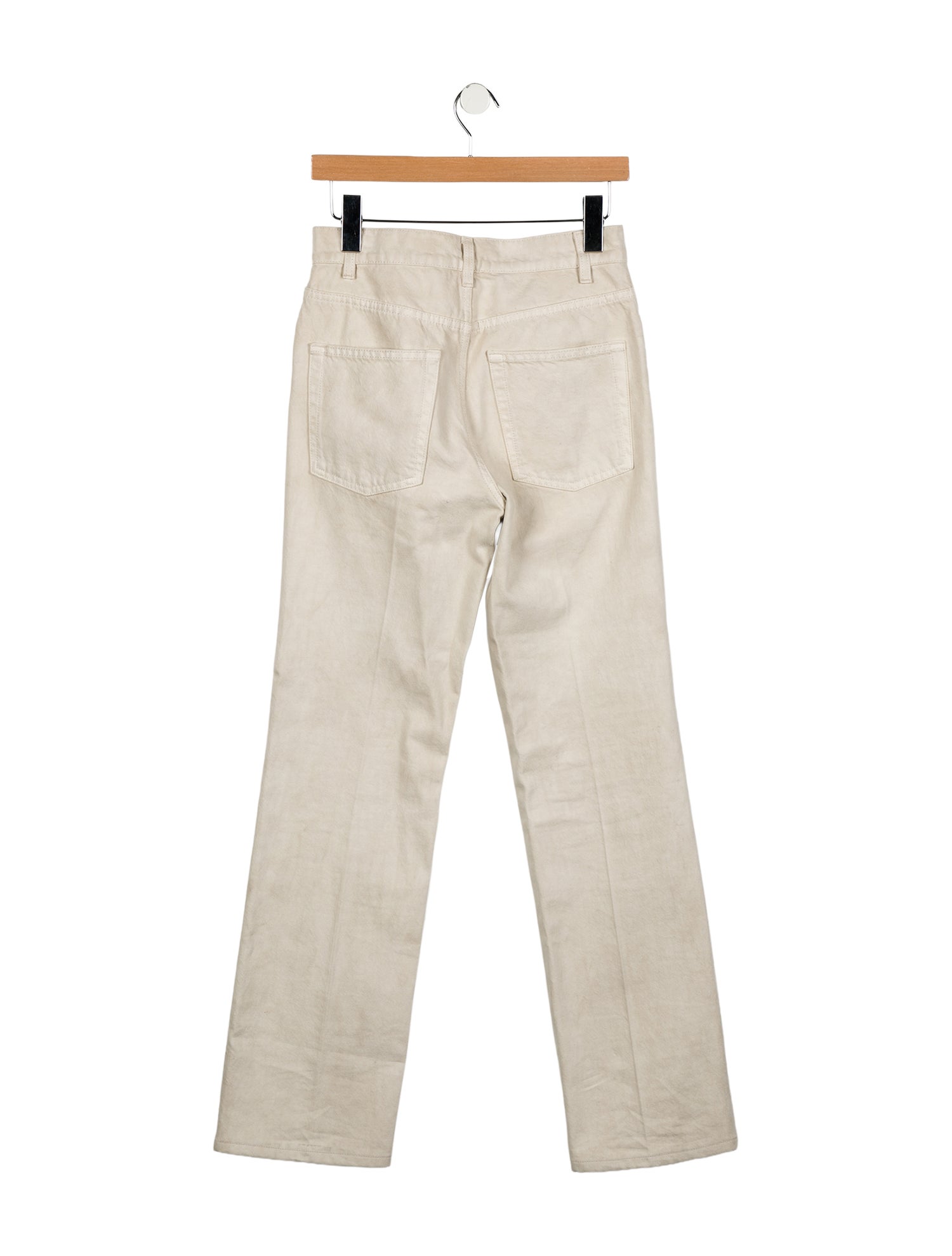 The Row High-Rise Straight Leg Jeans