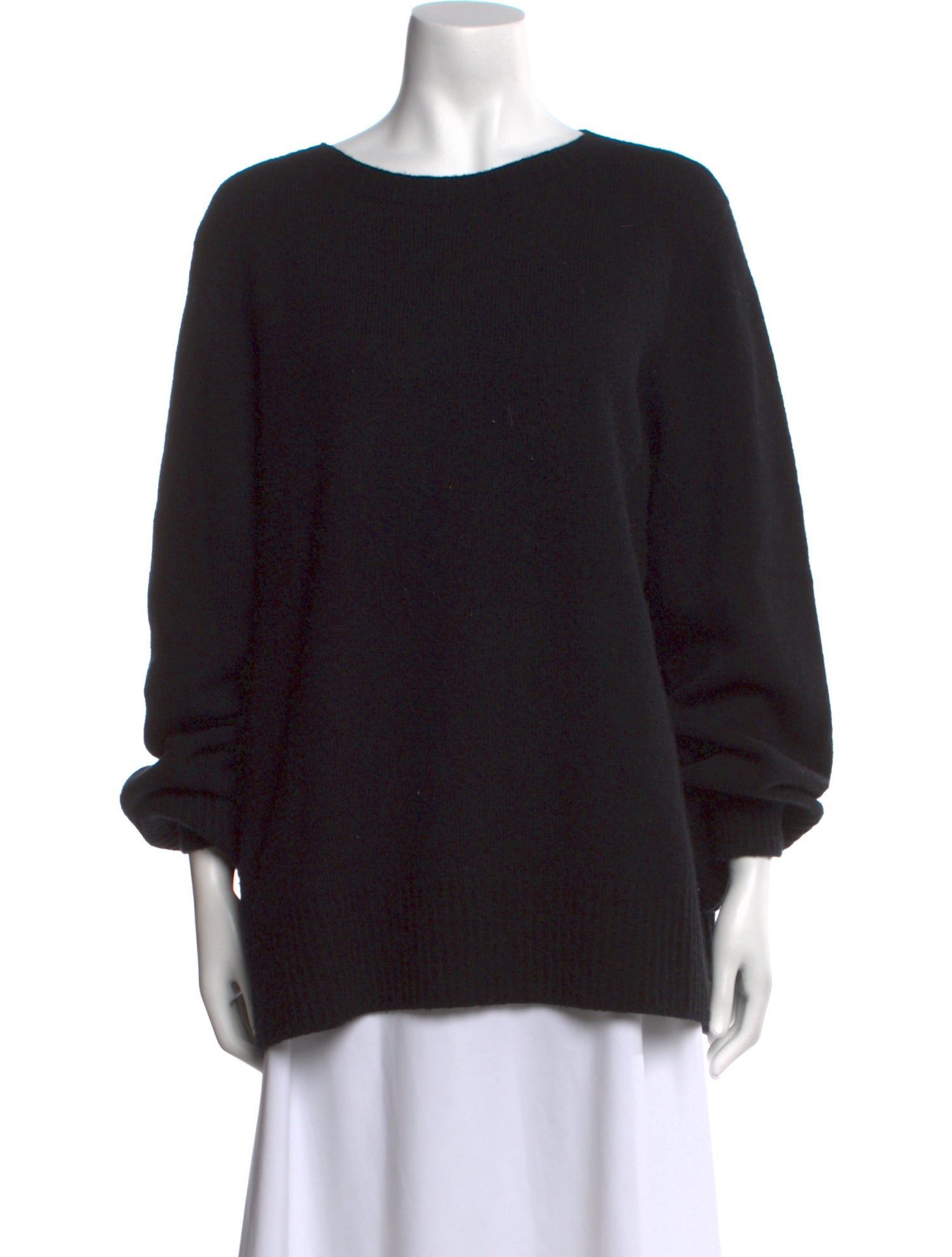 The Row Wool Bateau Neckline Sweater