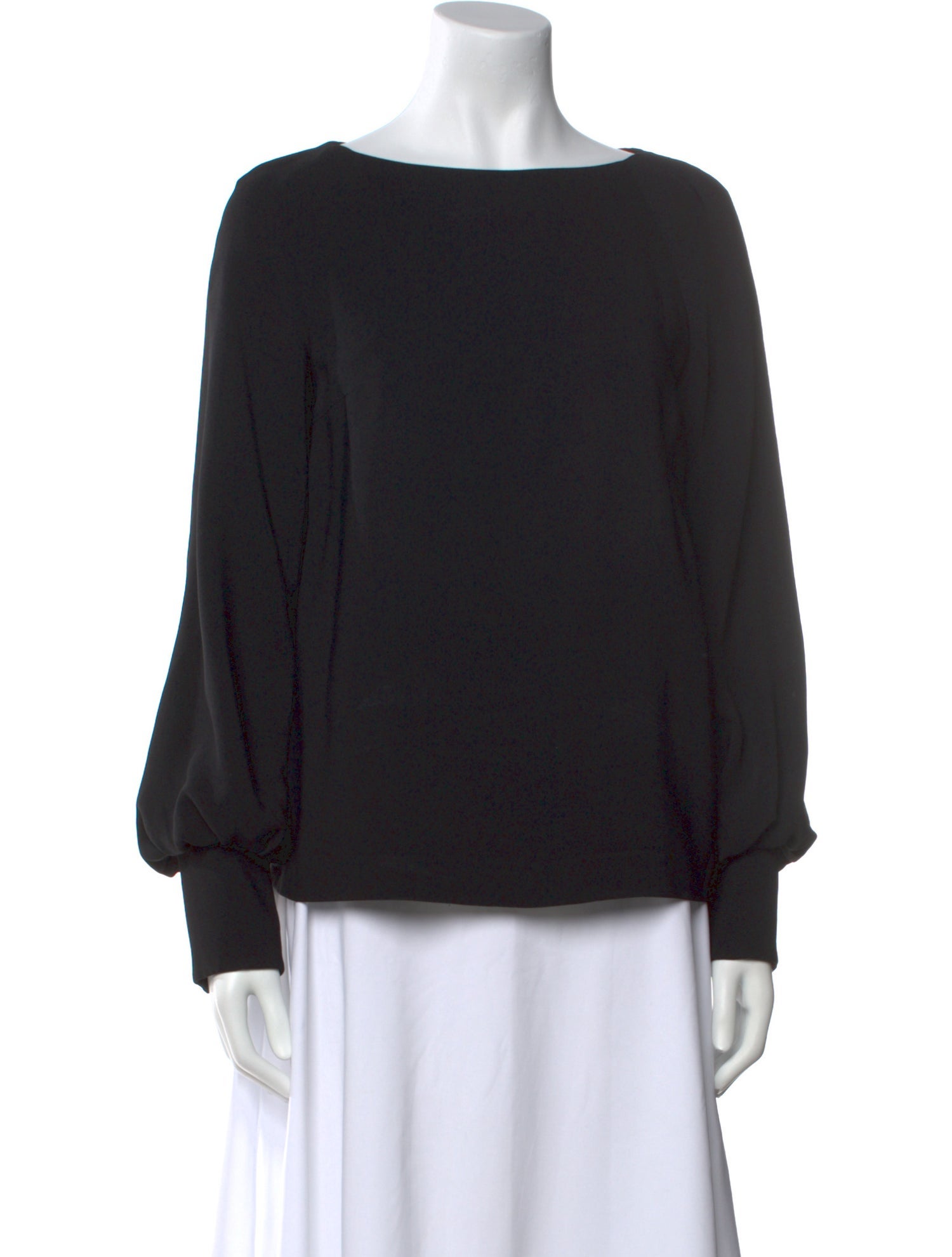 The Row Bateau Neckline Long Sleeve Sweatshirt