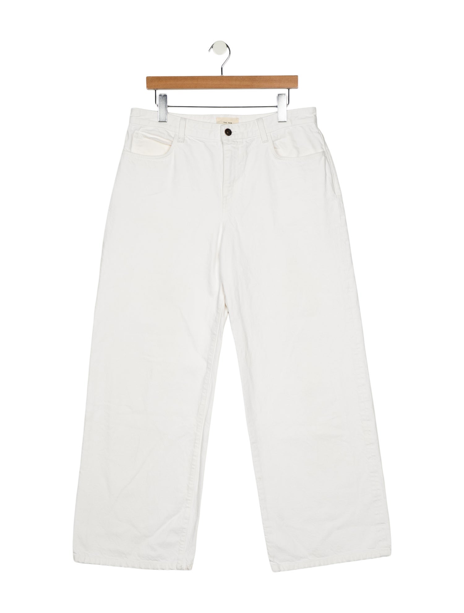 The Row High-Rise Wide Leg Jeans