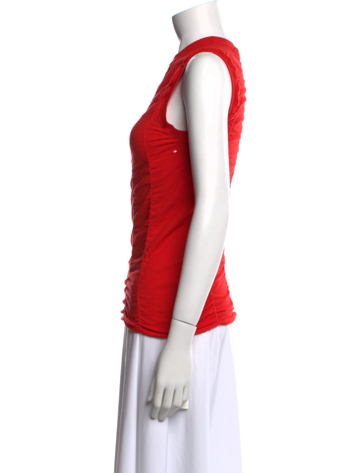 The Row Wool Crew Neck Top