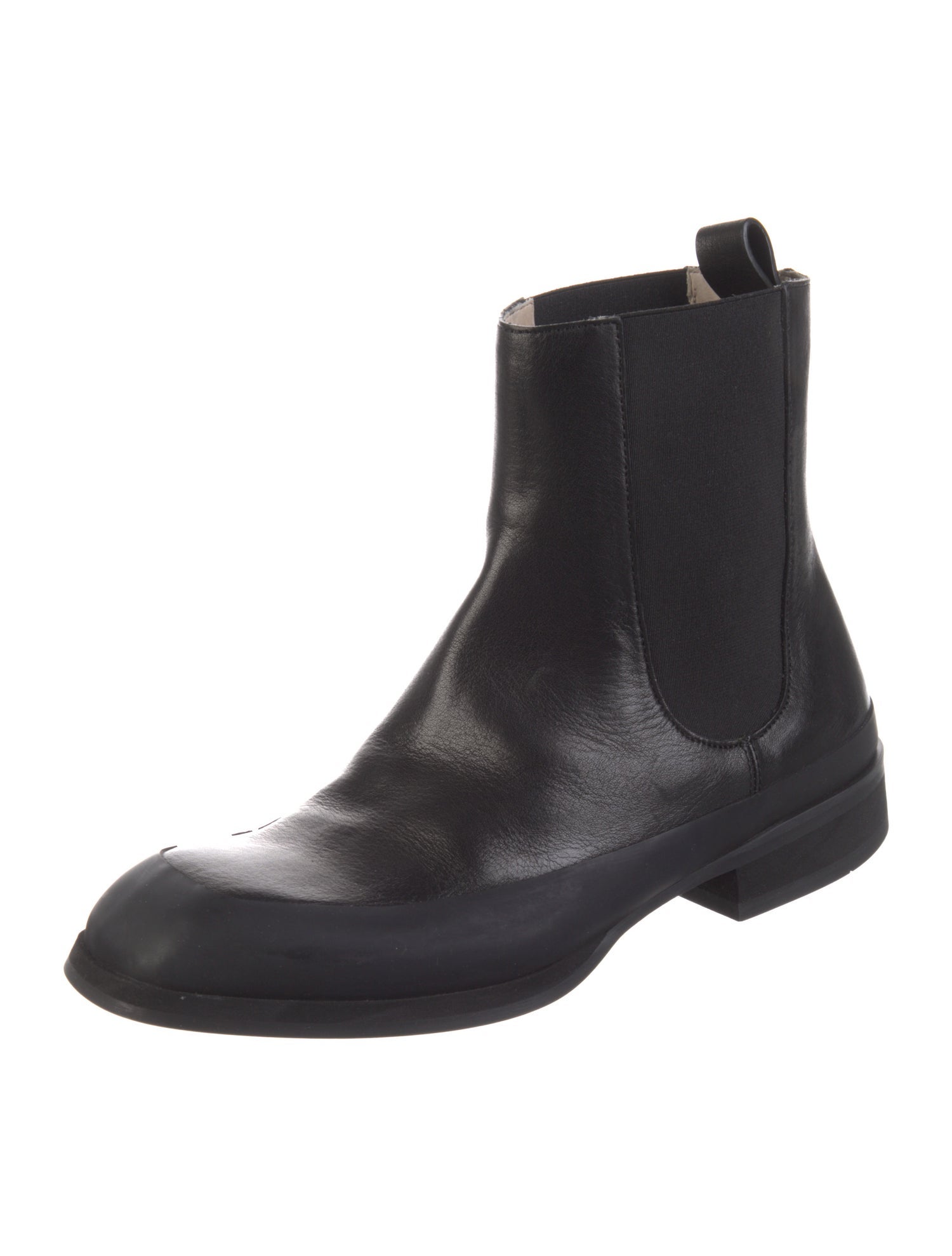 The Row Garden Leather Chelsea Boots