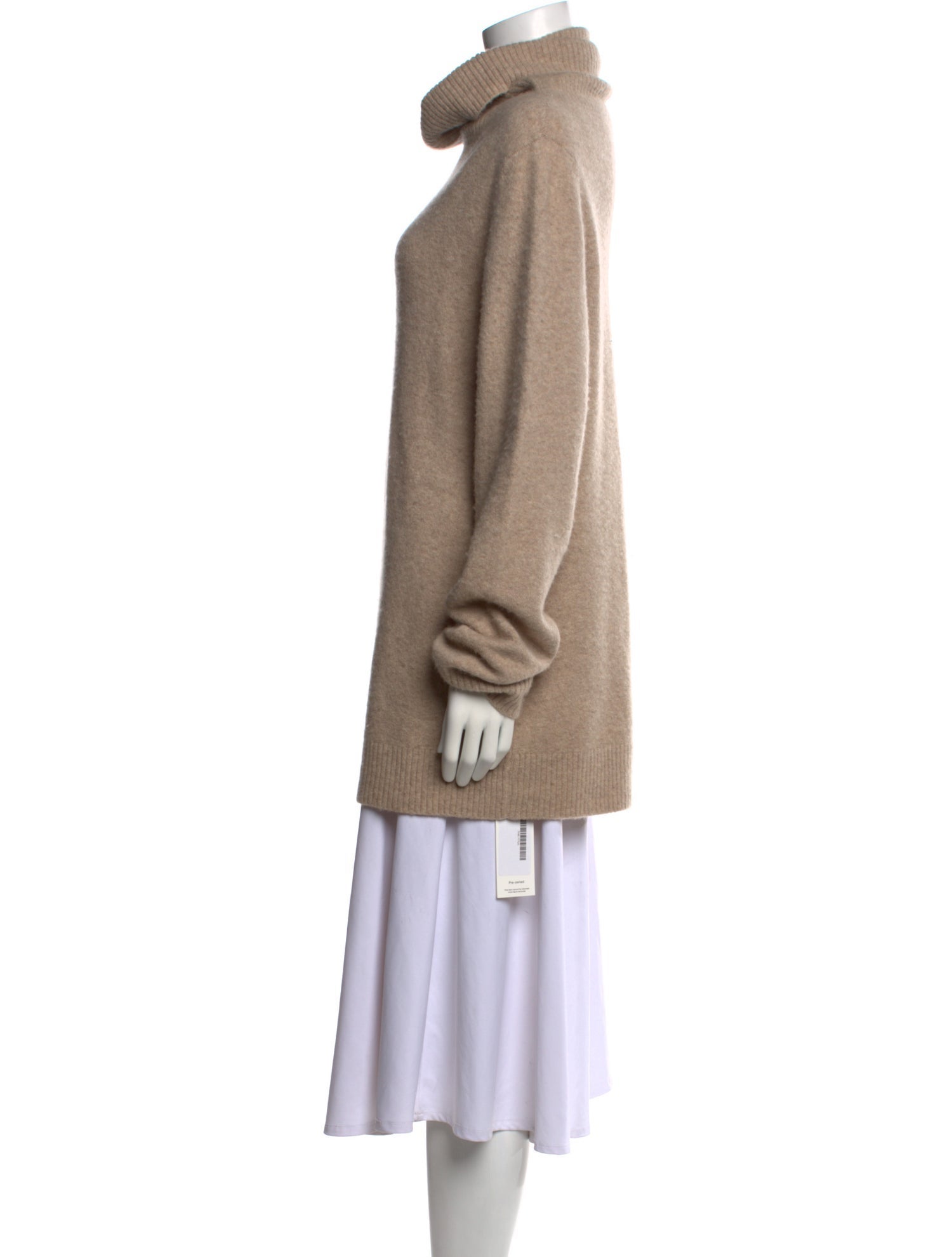 The Row Cashmere Cowl Neck Sweater