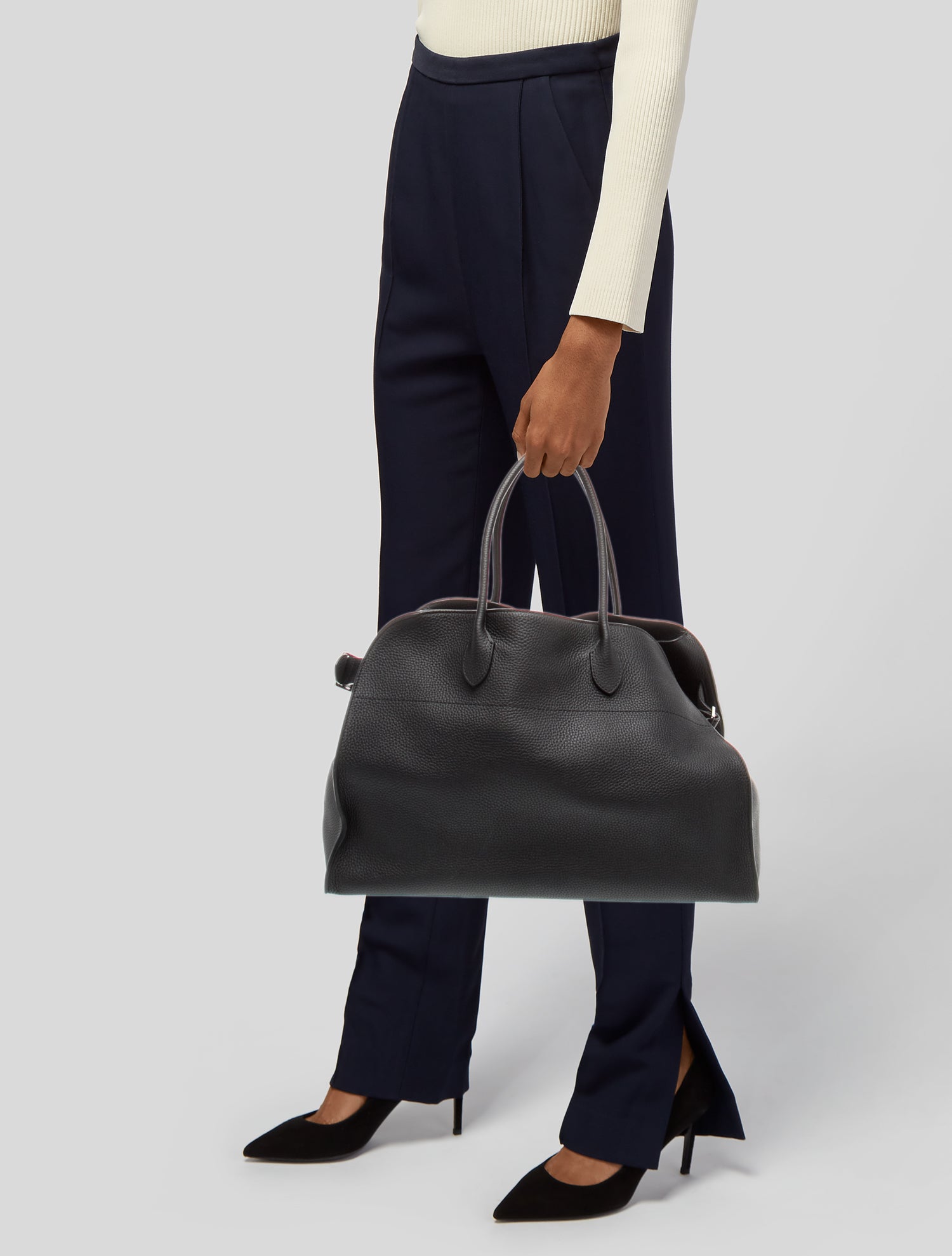 The Row Leather Margaux 17