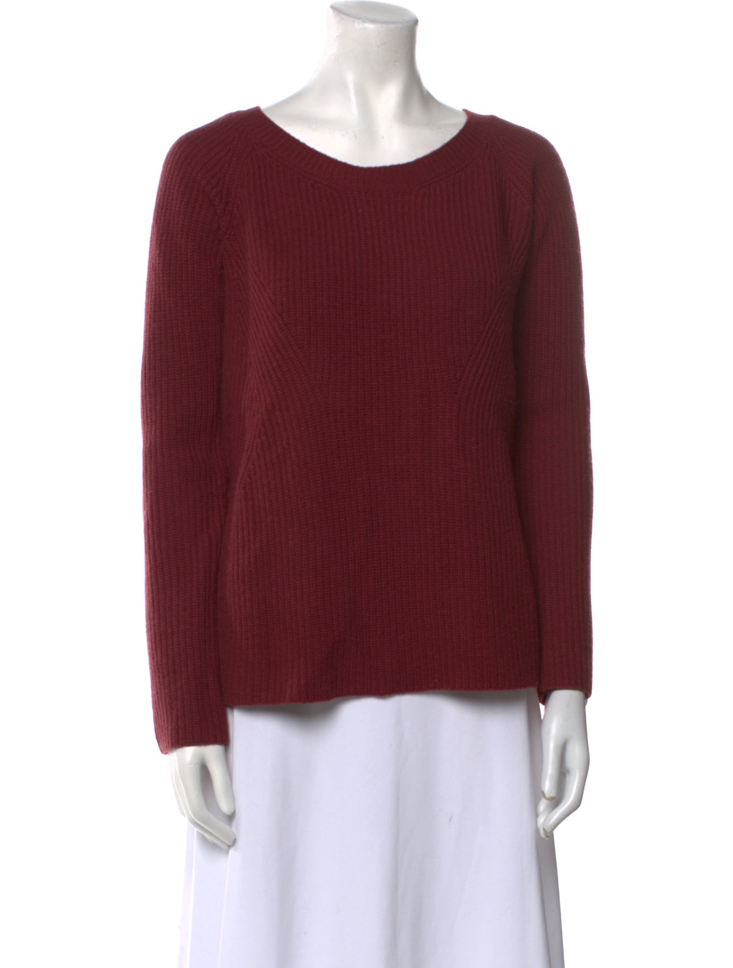 The Row Merino Wool Scoop Neck Sweater