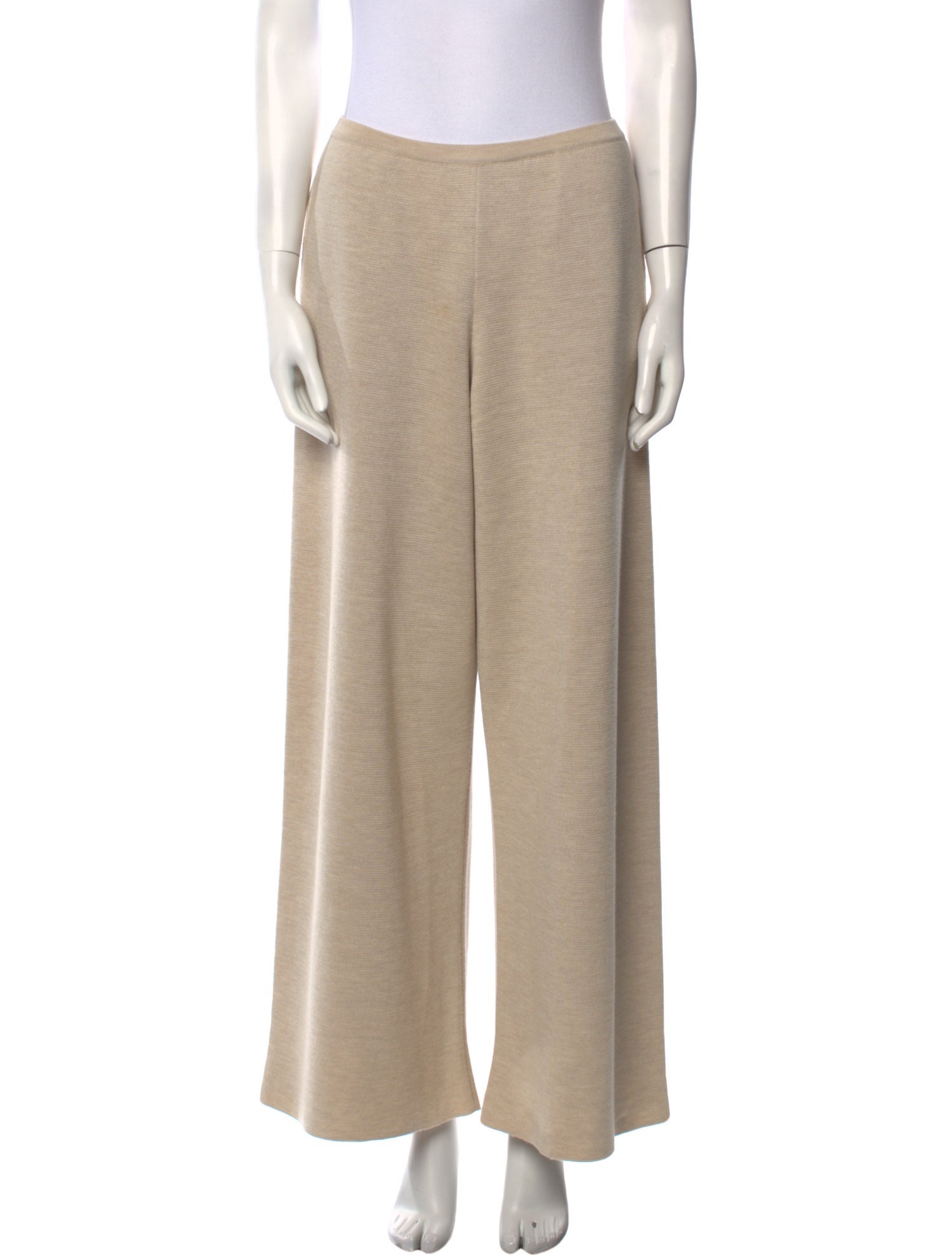 The Row Merino Wool Wide Leg Pants