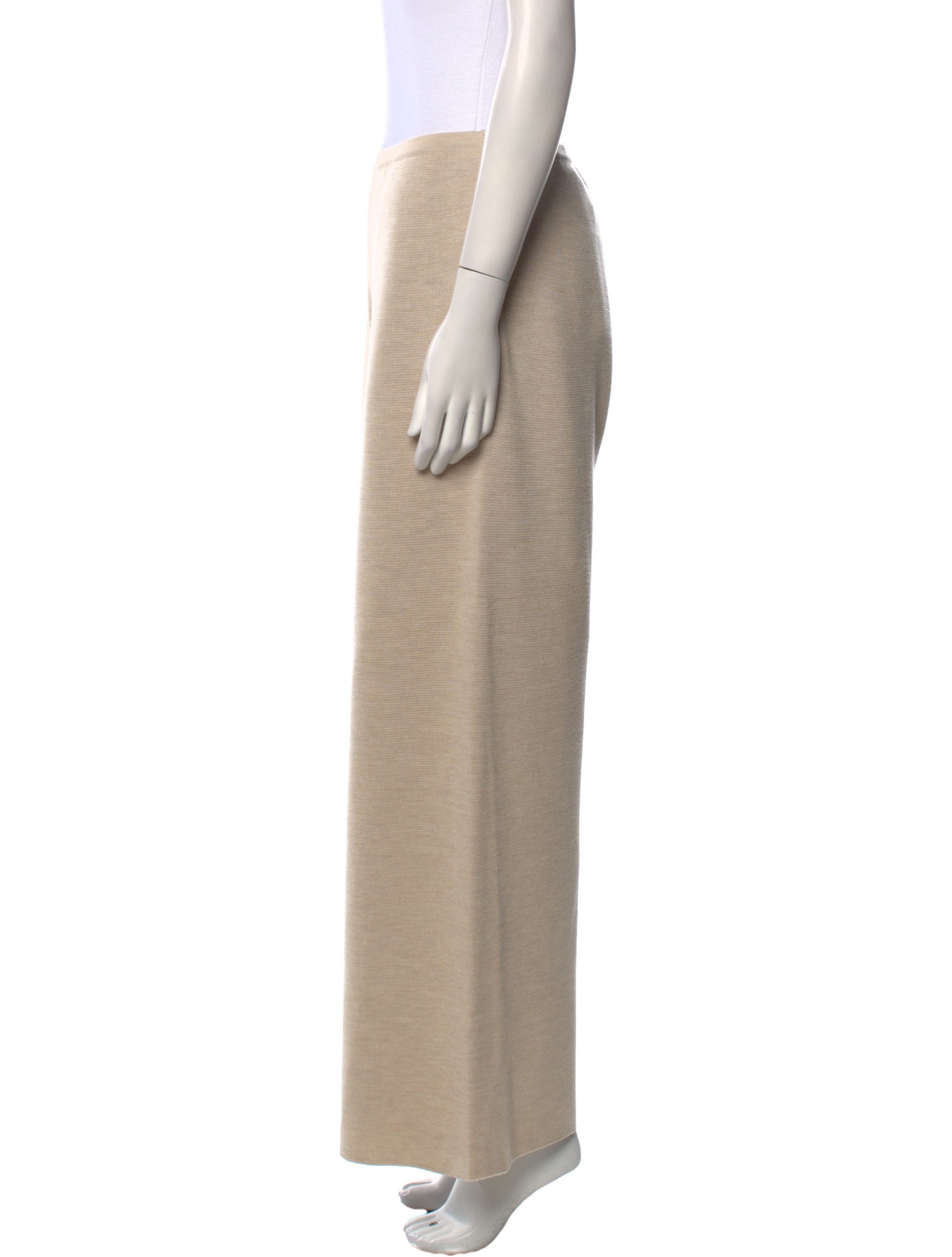 The Row Merino Wool Wide Leg Pants