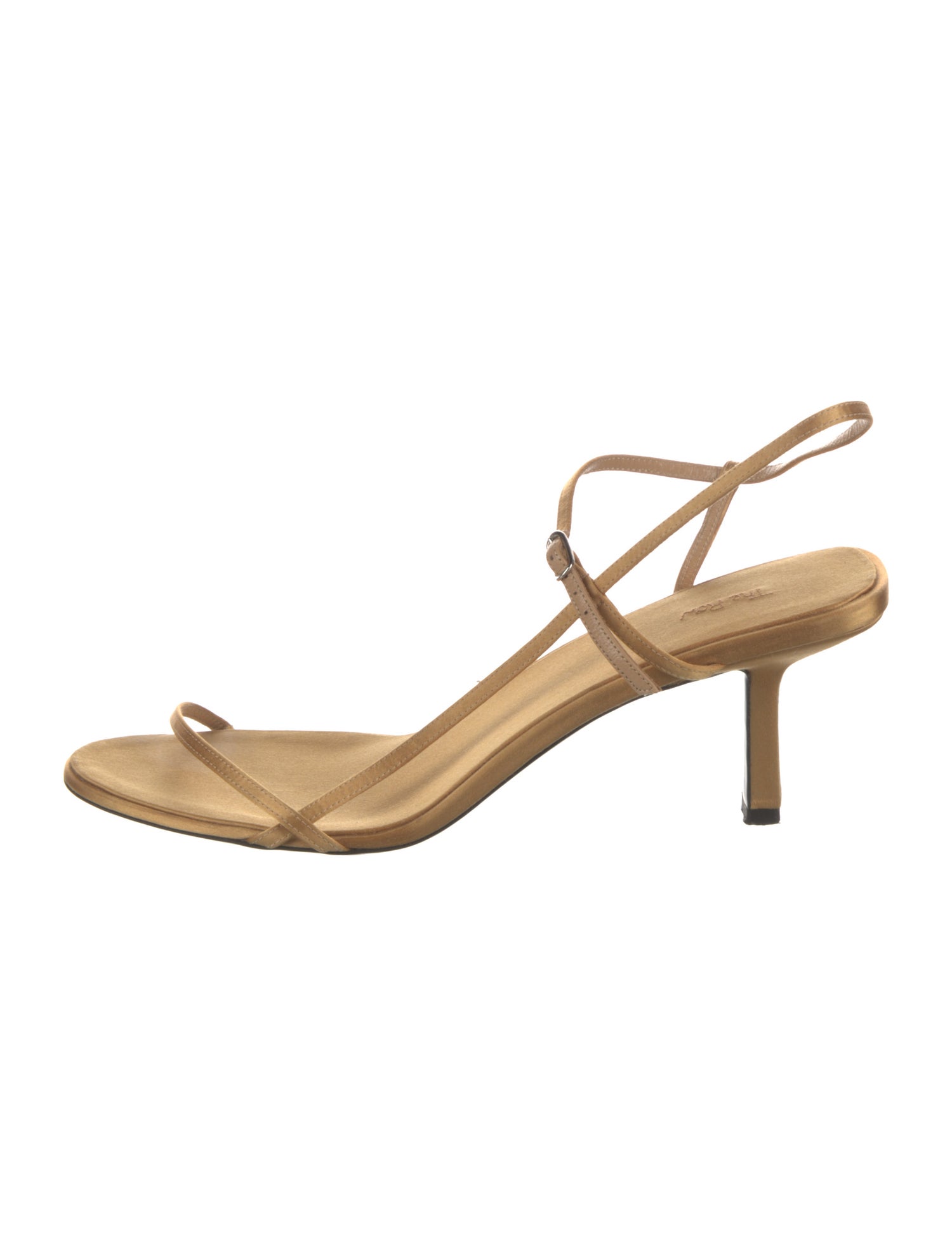 The Row Bare Satin Sandals