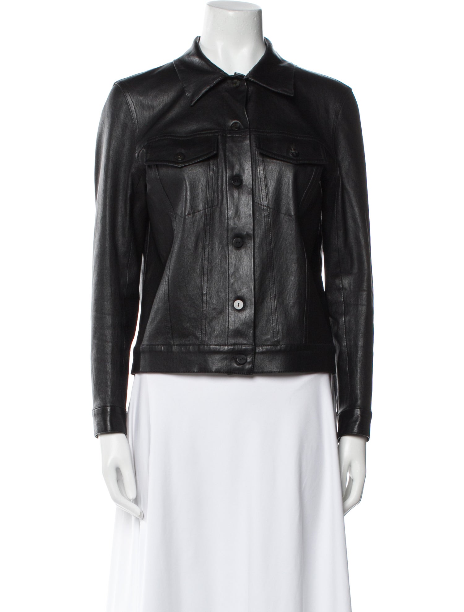The Row Lambskin Biker Jacket