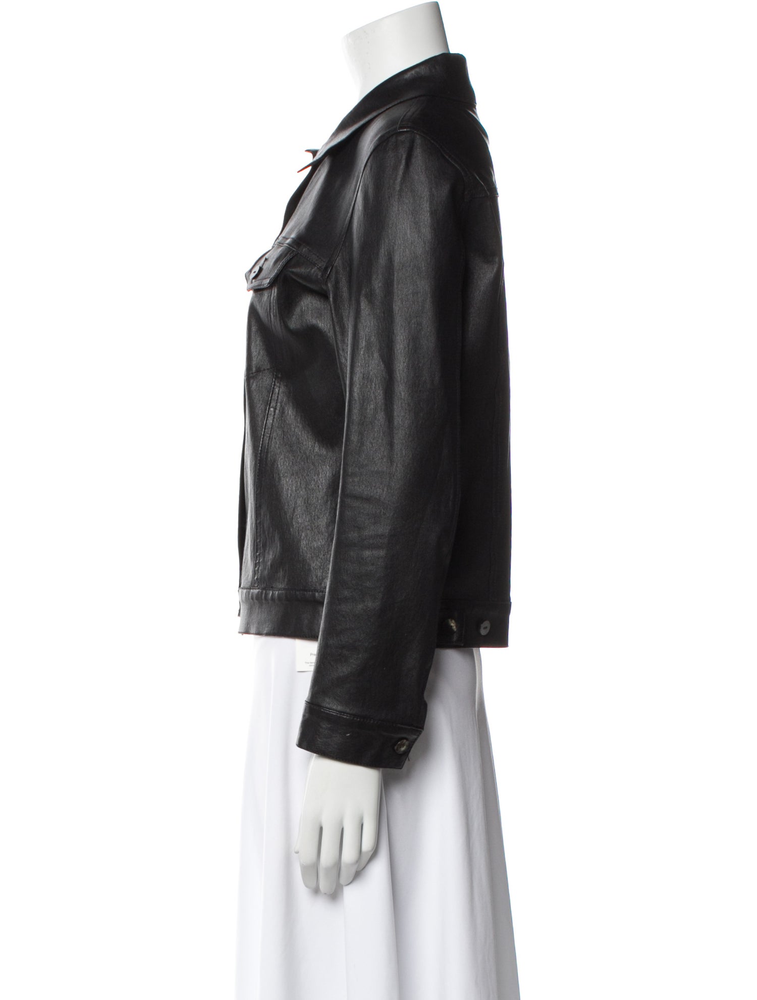 The Row Lambskin Biker Jacket