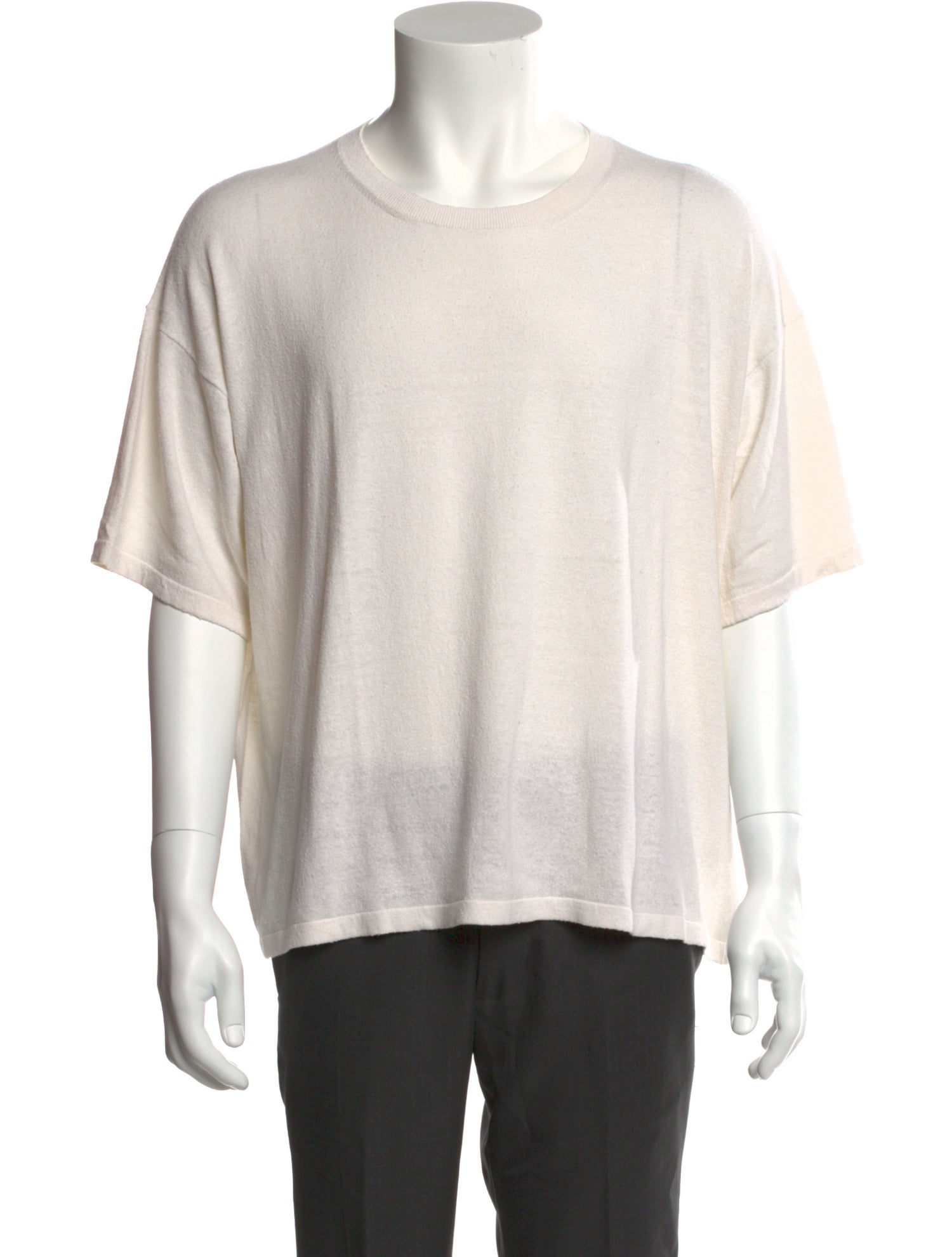 The Row Silk Scoop Neck T-Shirt