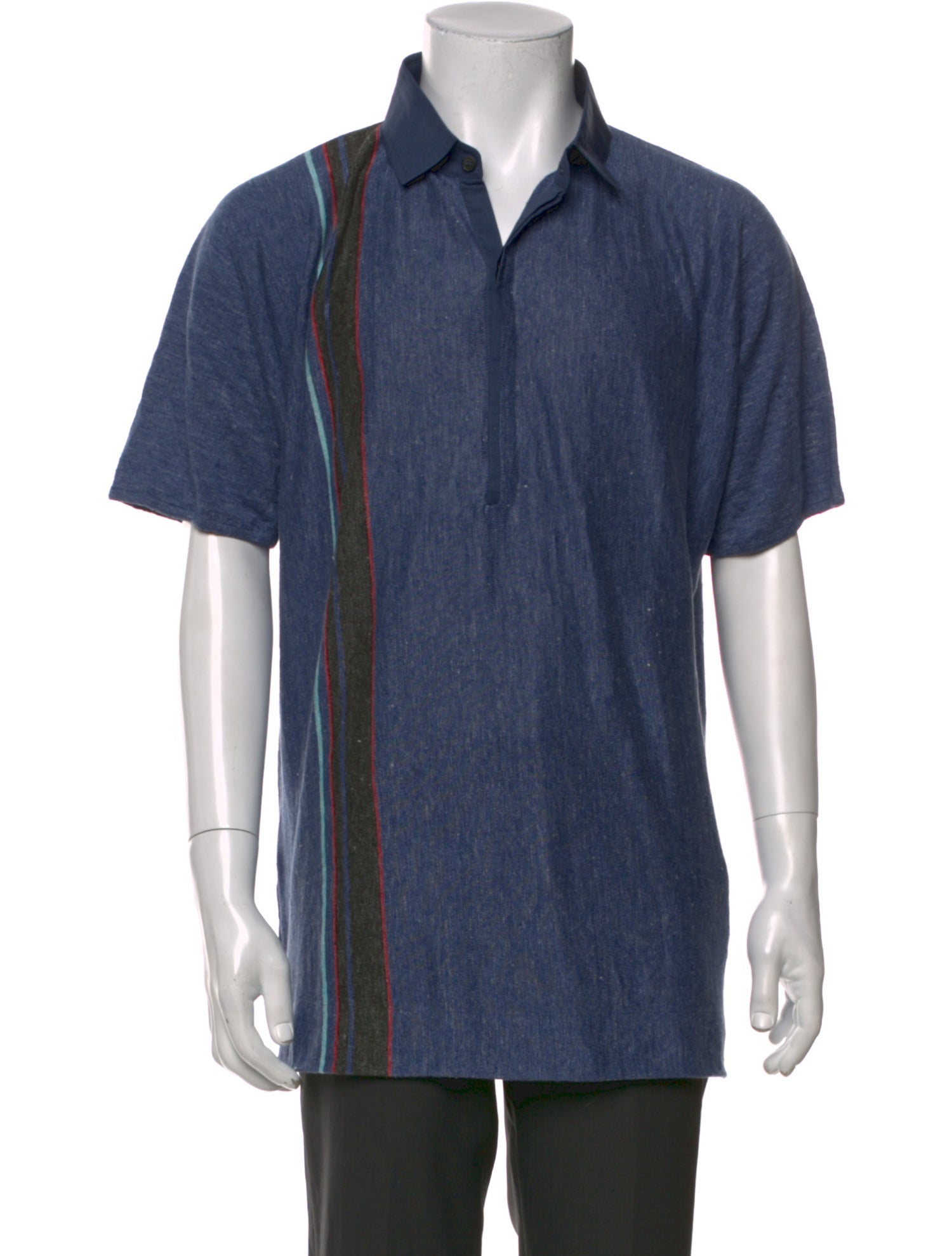 The Row Eddie shirt Linen Polo Shirt