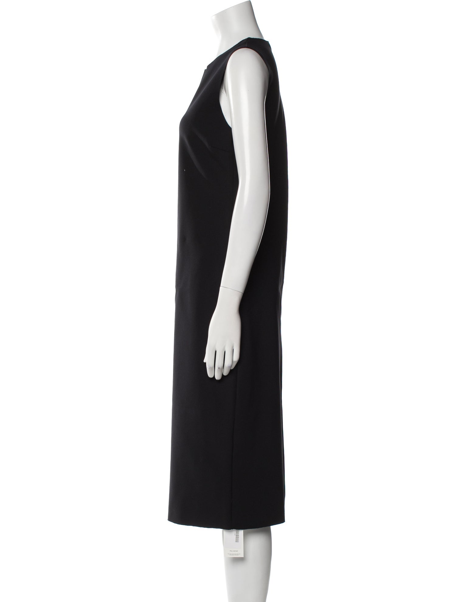 The Row Crew Neck Midi Length Dress