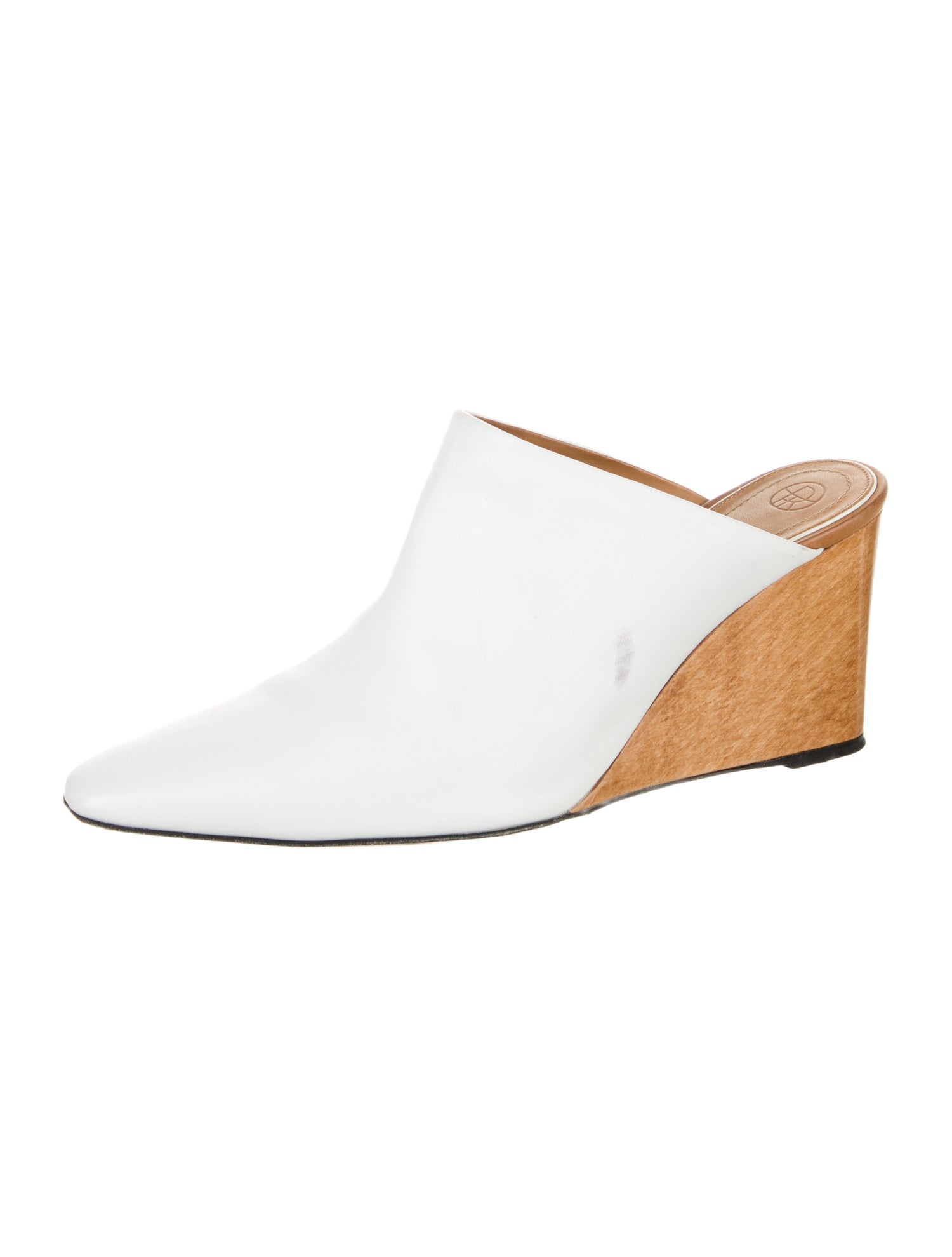 The Row Flora Leather Mules