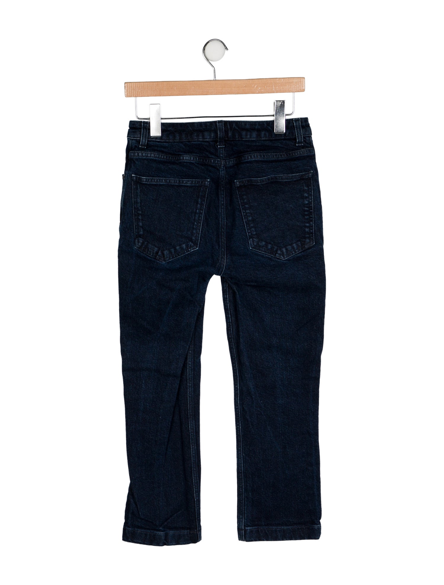 The Row Mid-Rise Straight Leg Jeans