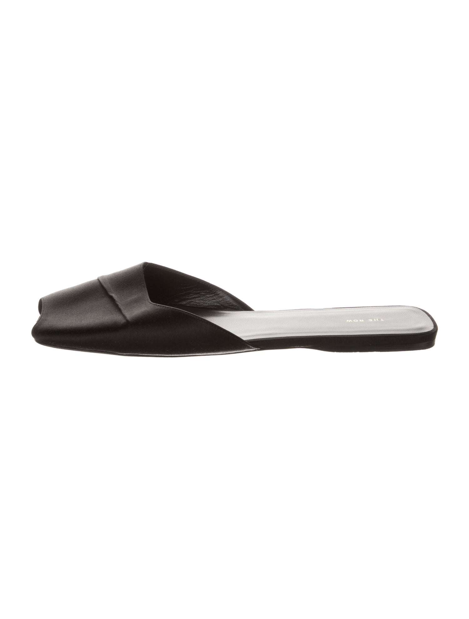 The Row Milla Satin Slides