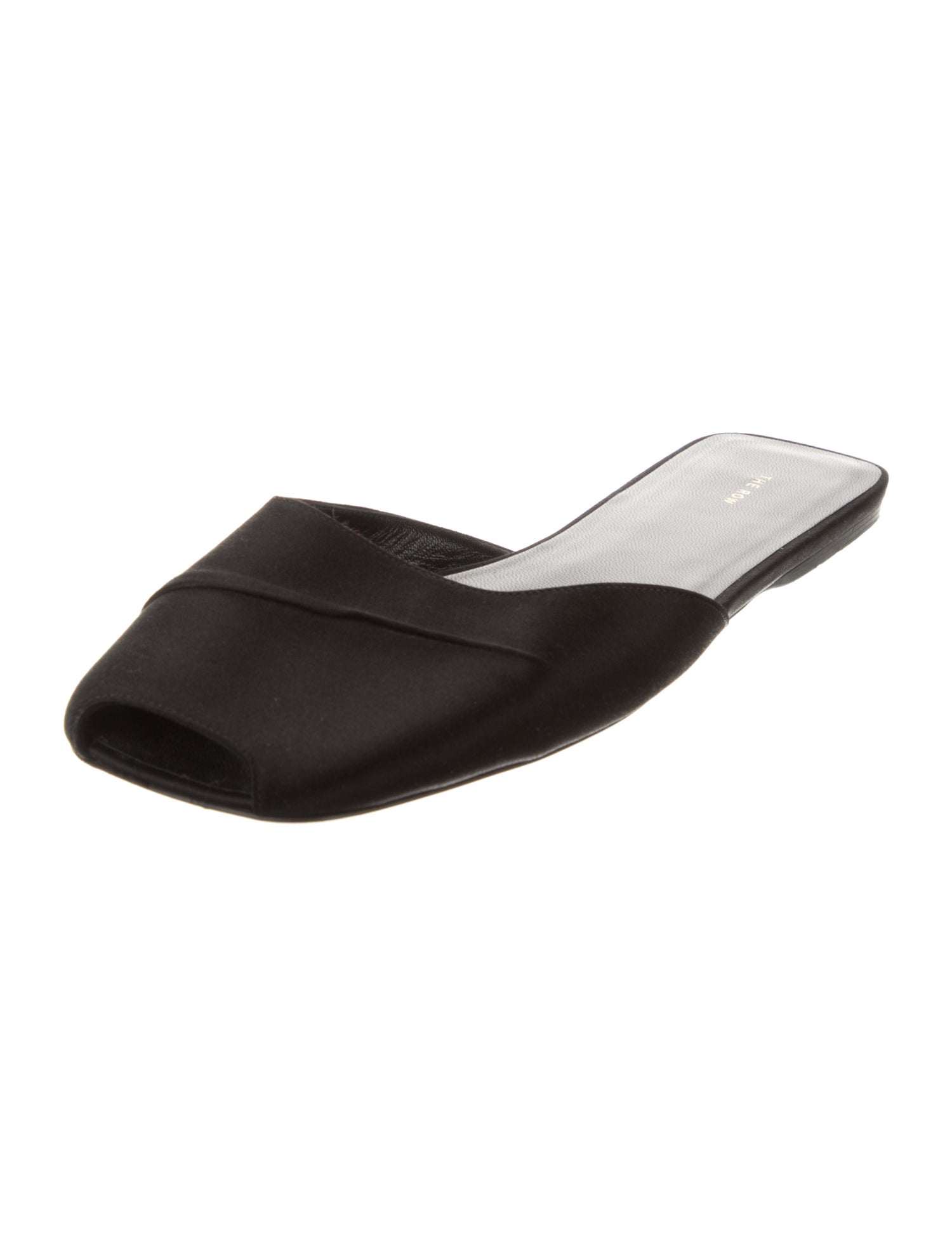 The Row Milla Satin Slides