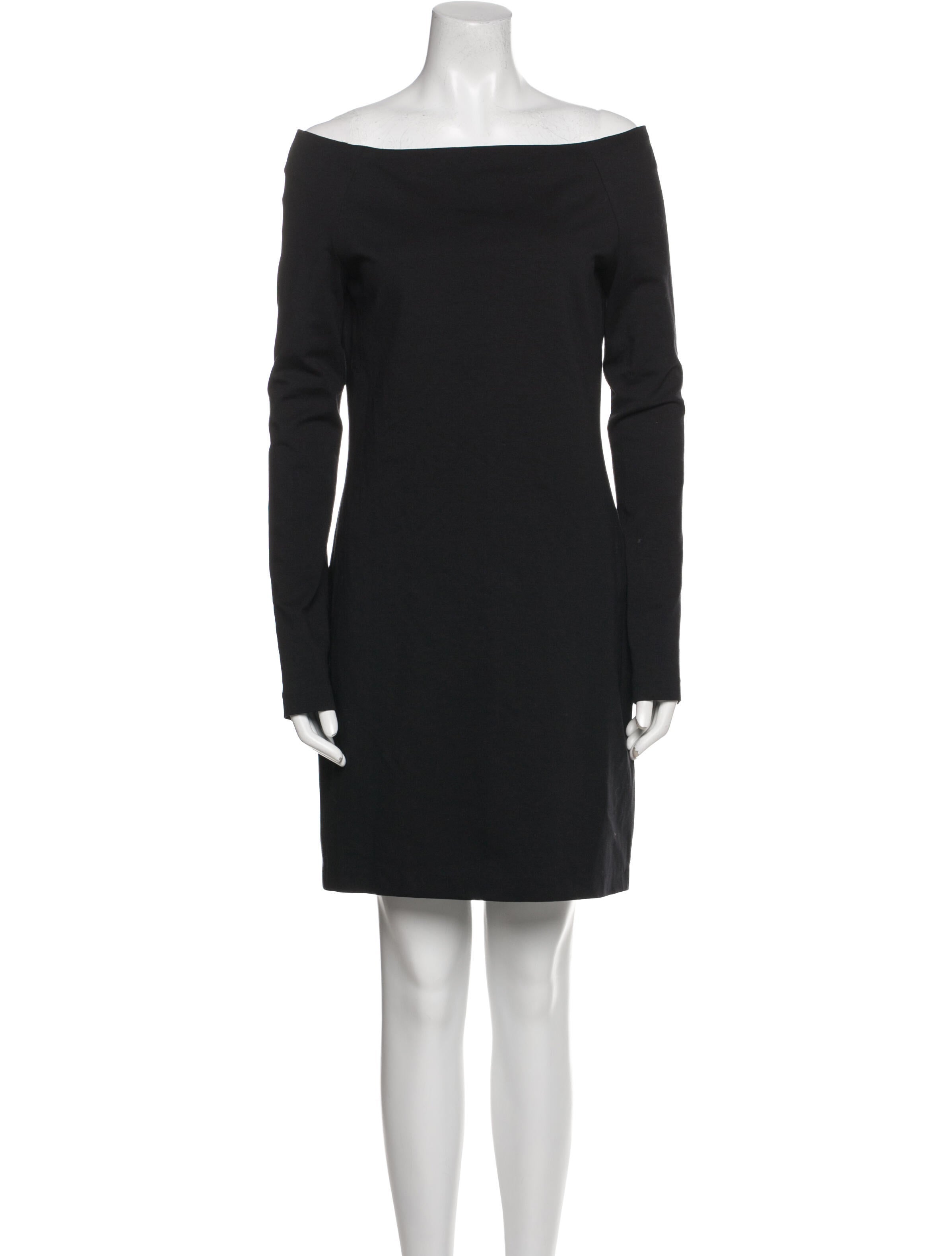 The Row Bateau Neckline Mini Dress