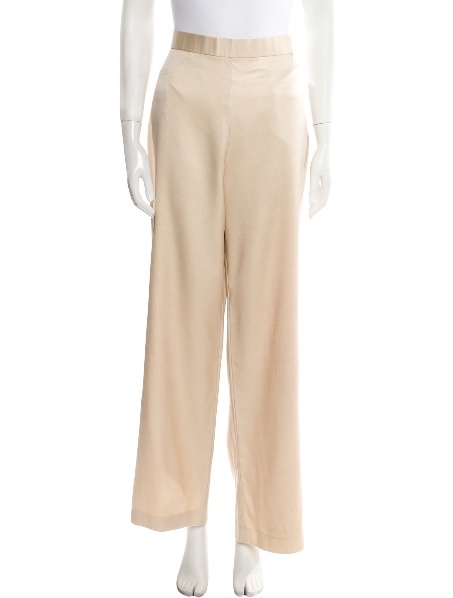 The Row Silk Wide Leg Pants