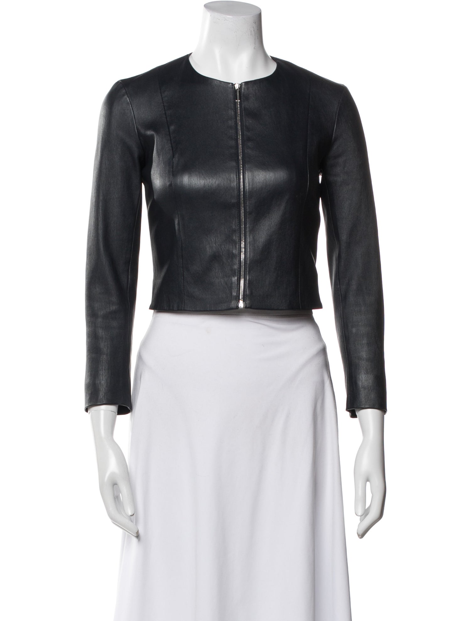 The Row Leather Biker Jacket