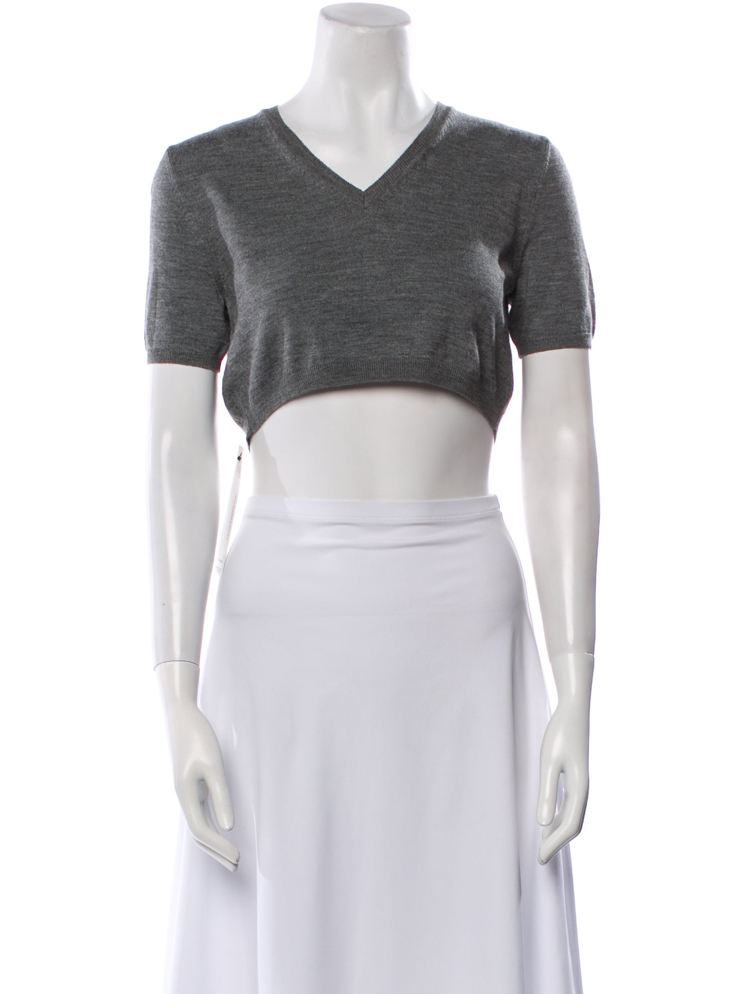 The Row Wool V-Neck Sweater