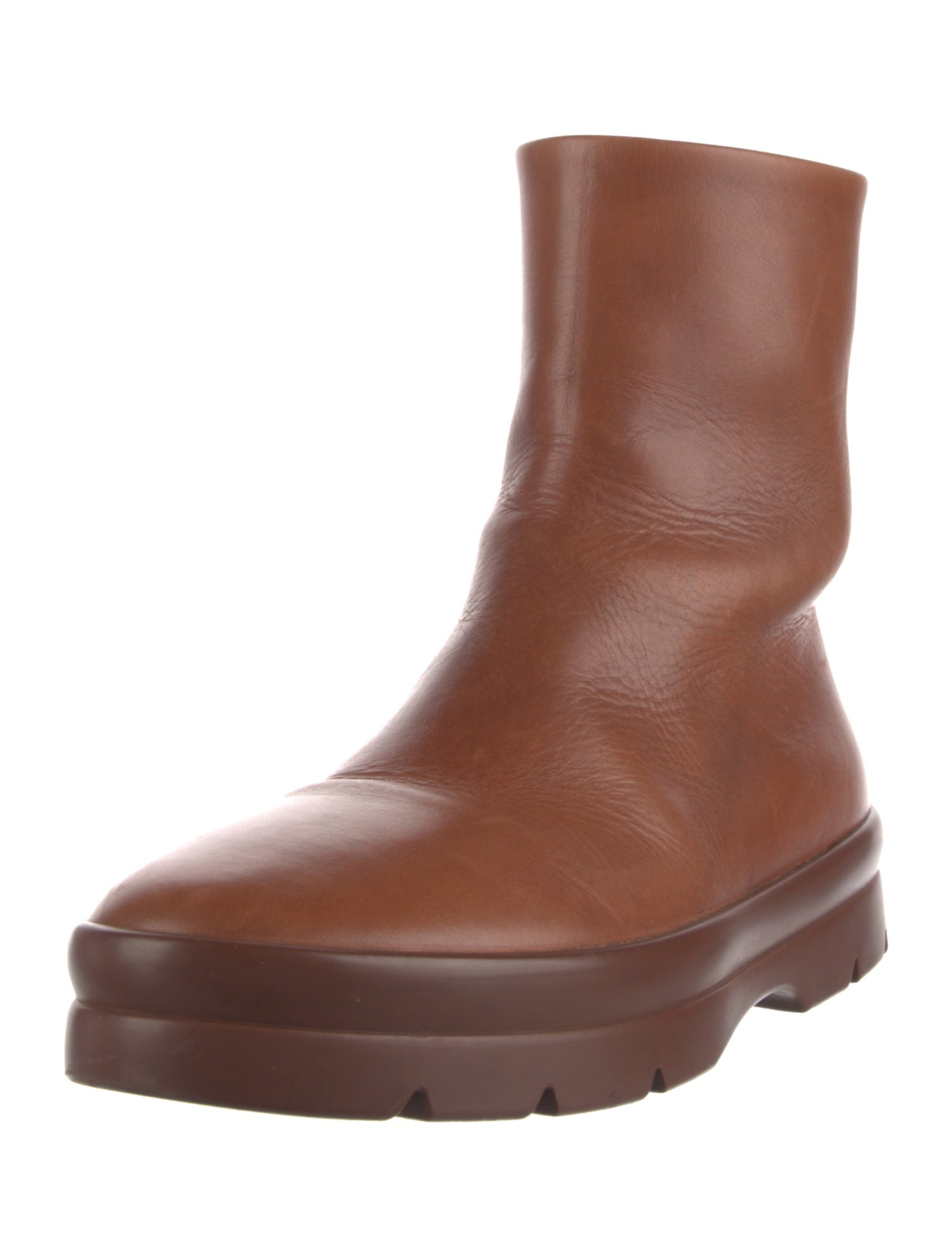 The Row Billie Leather Chelsea Boots