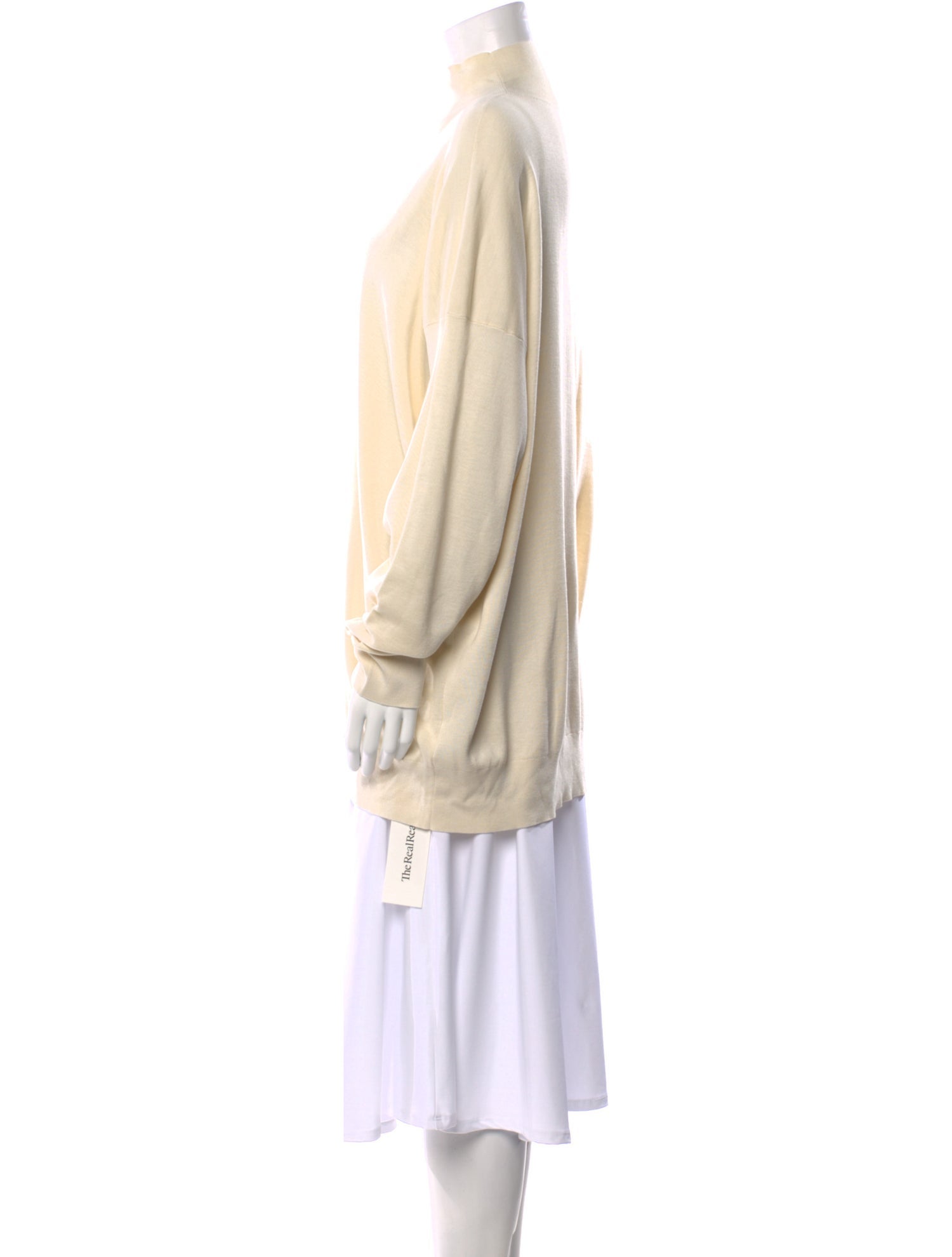 The Row Silk Mock Neck Sweater w/ Tags