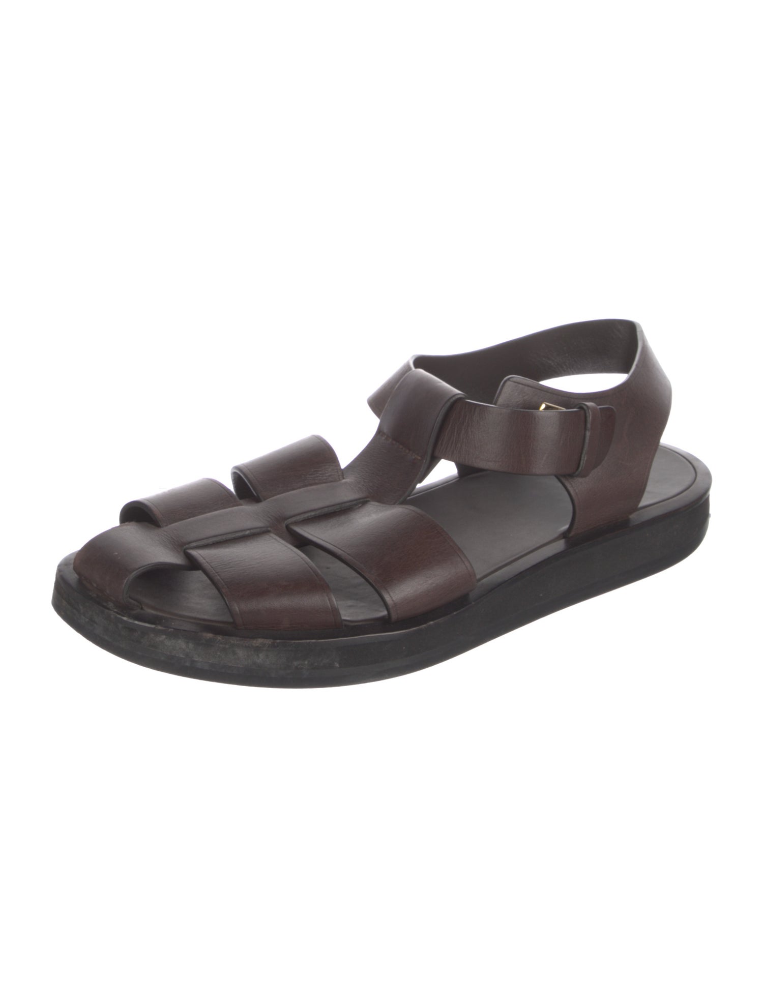 The Row Fisherman Leather Sandals