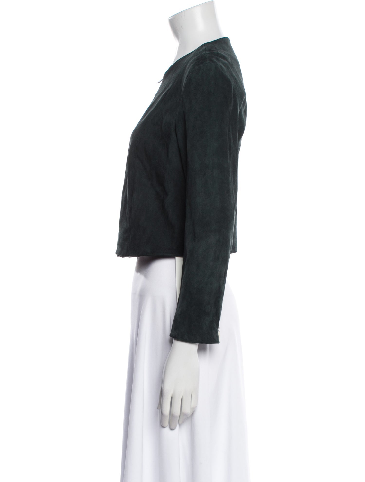 The Row Leather Evening Jacket