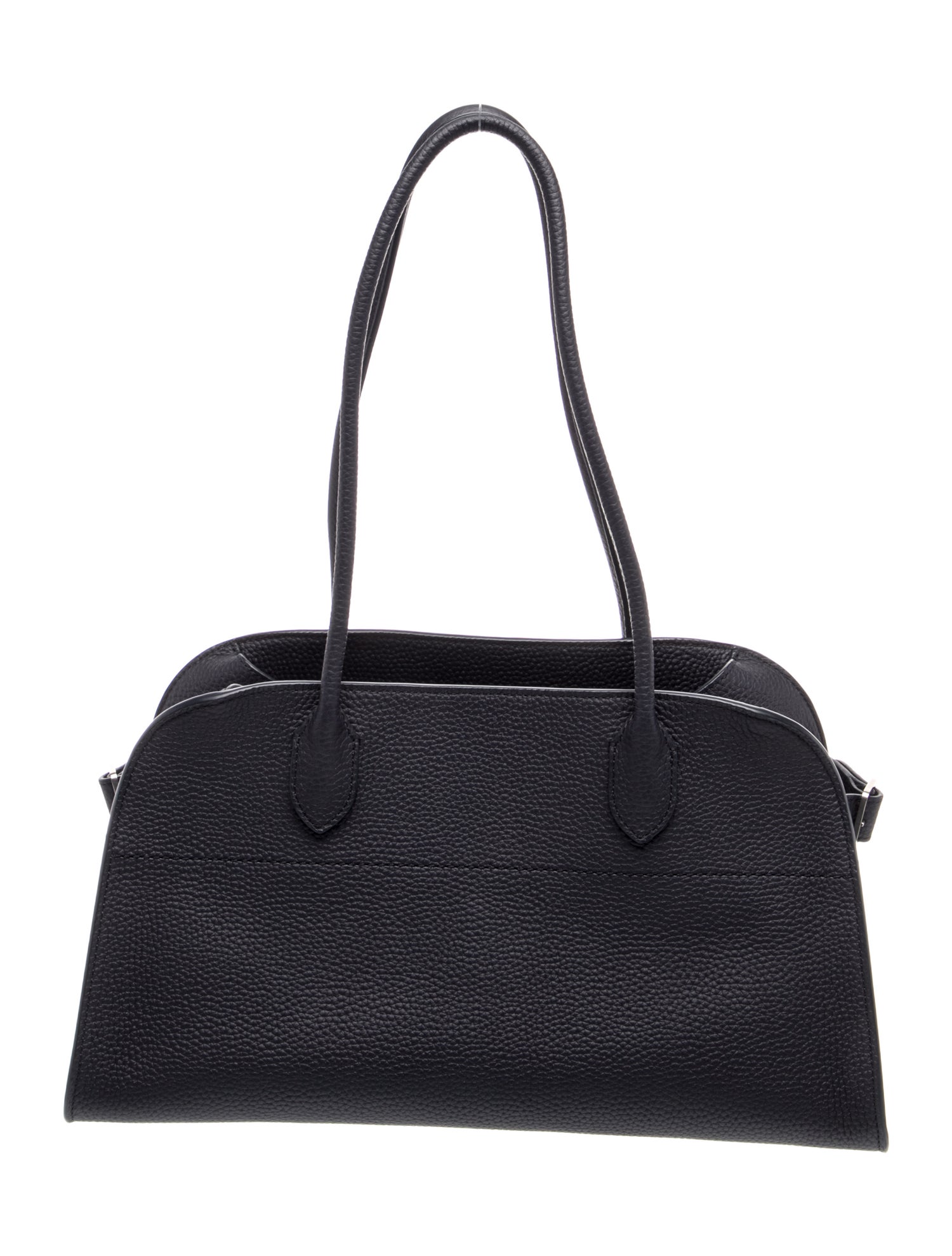 The Row Leather EW Margaux Shoulder 12