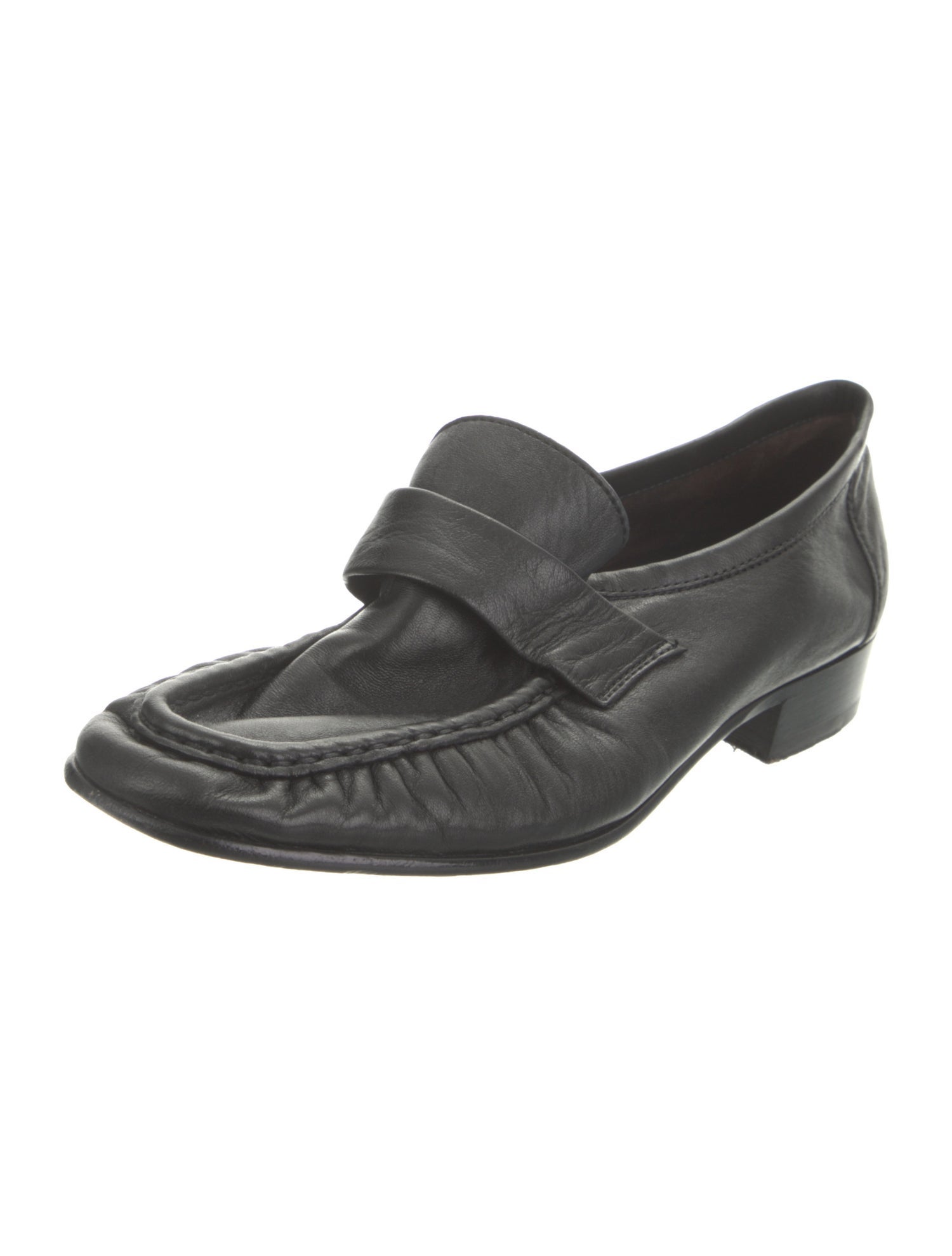 The Row Leather Loafers