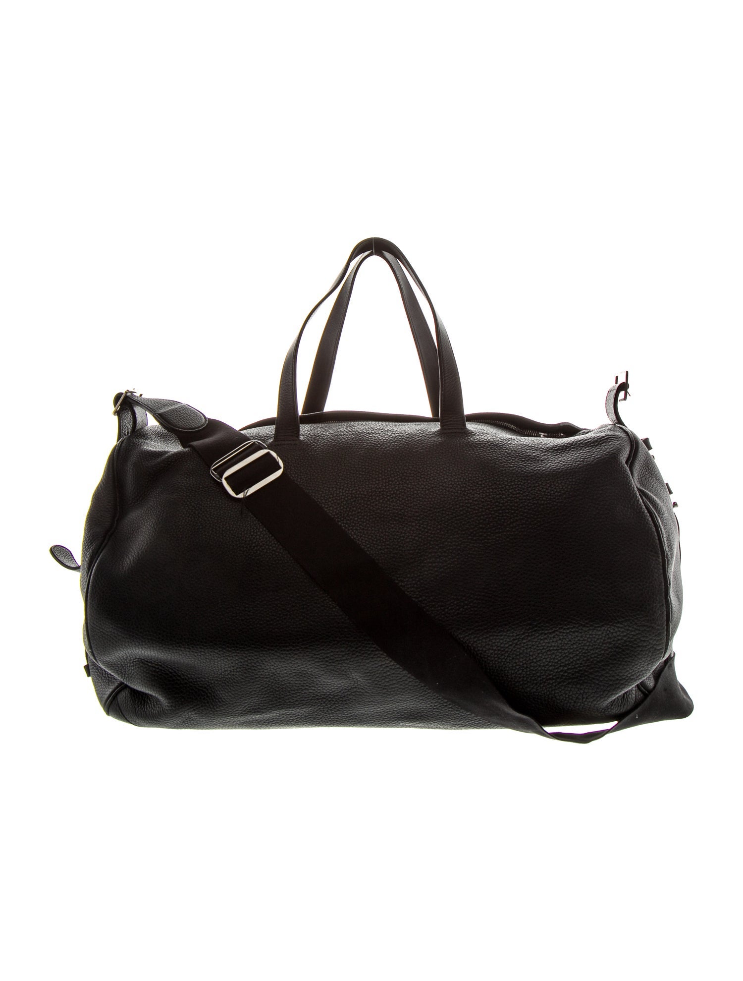 The Row Leather Weekender Bag