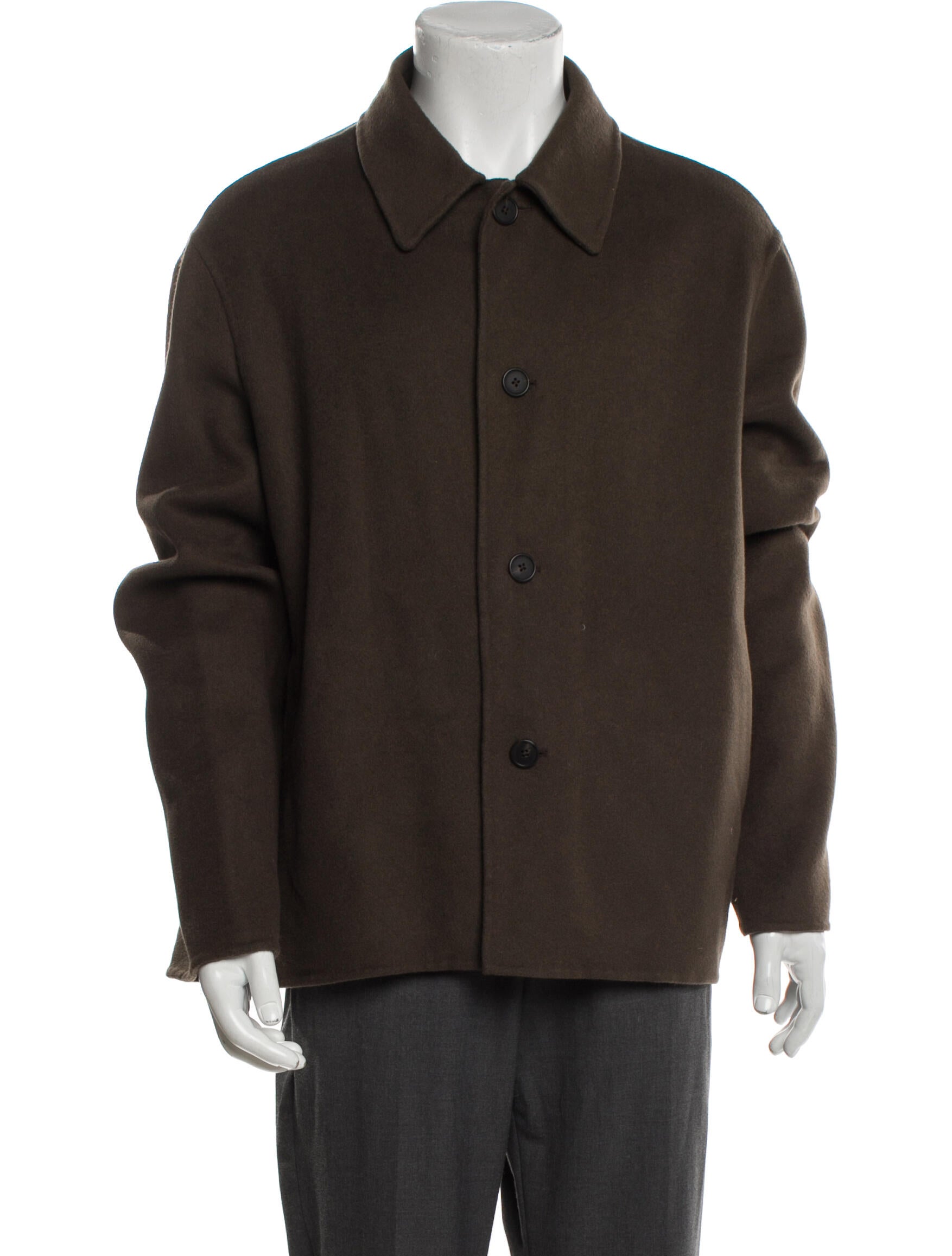 The Row Cashmere Peacoat