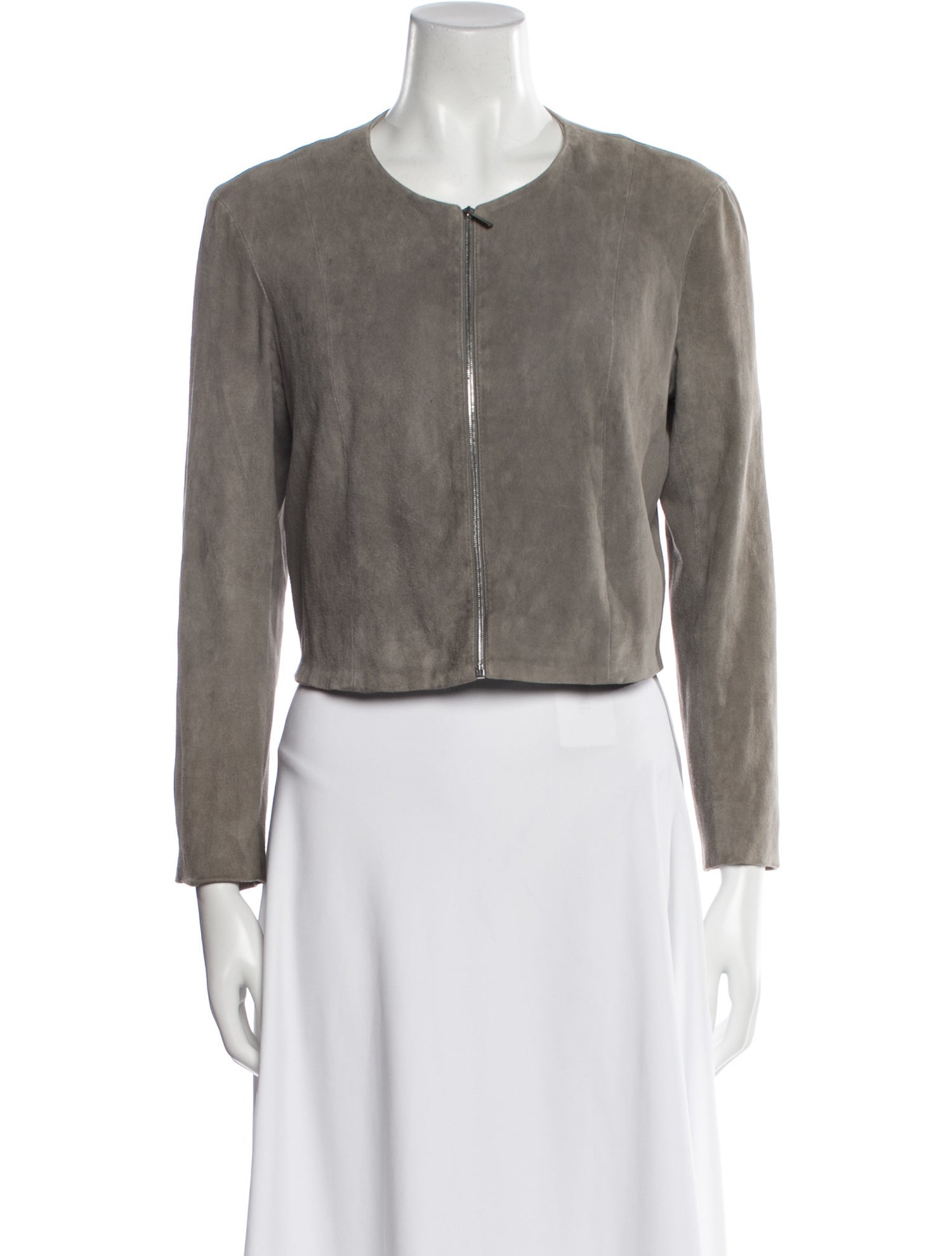 The Row Suede Evening Jacket