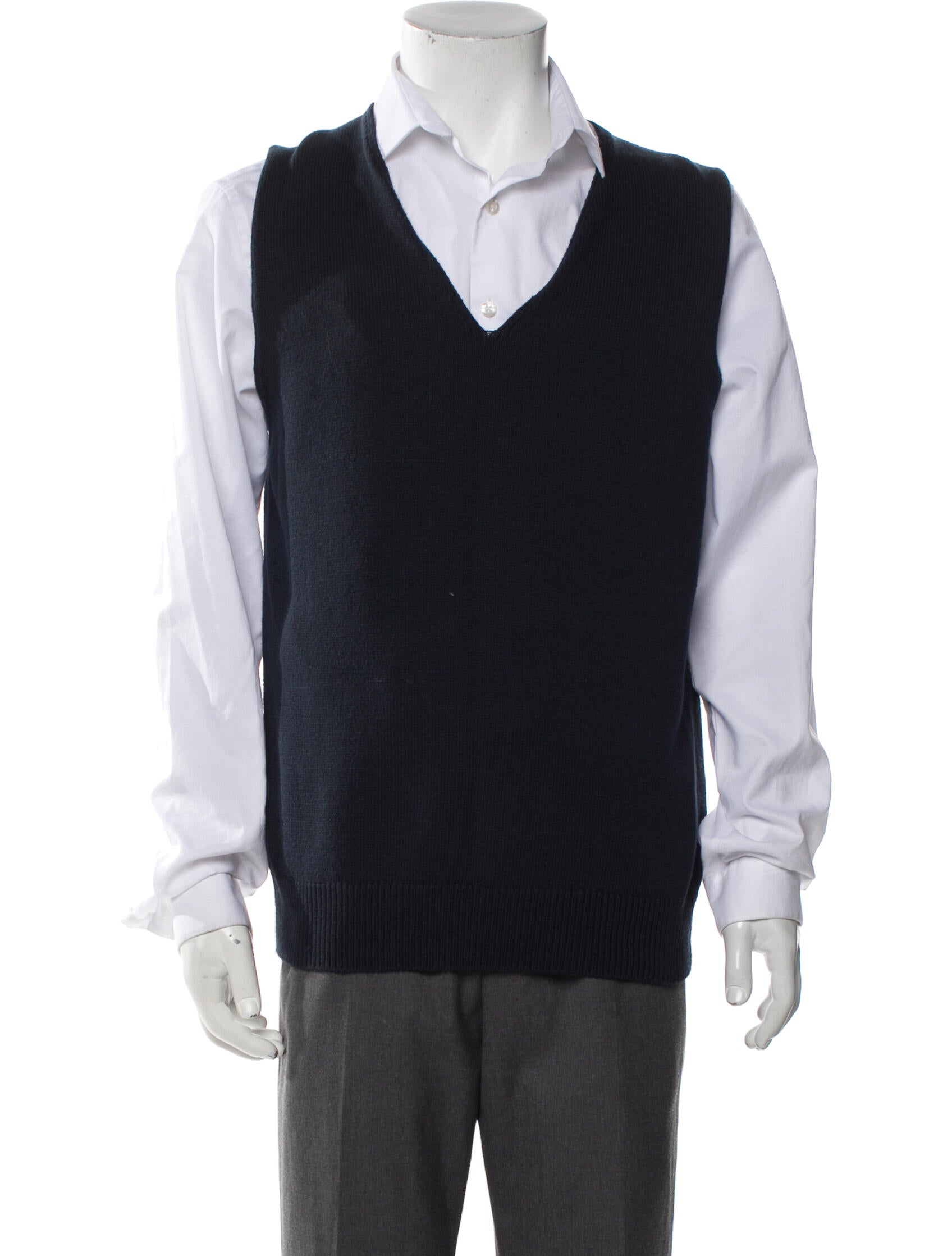 The Row V-Neck Sleeveless Sweater Vest