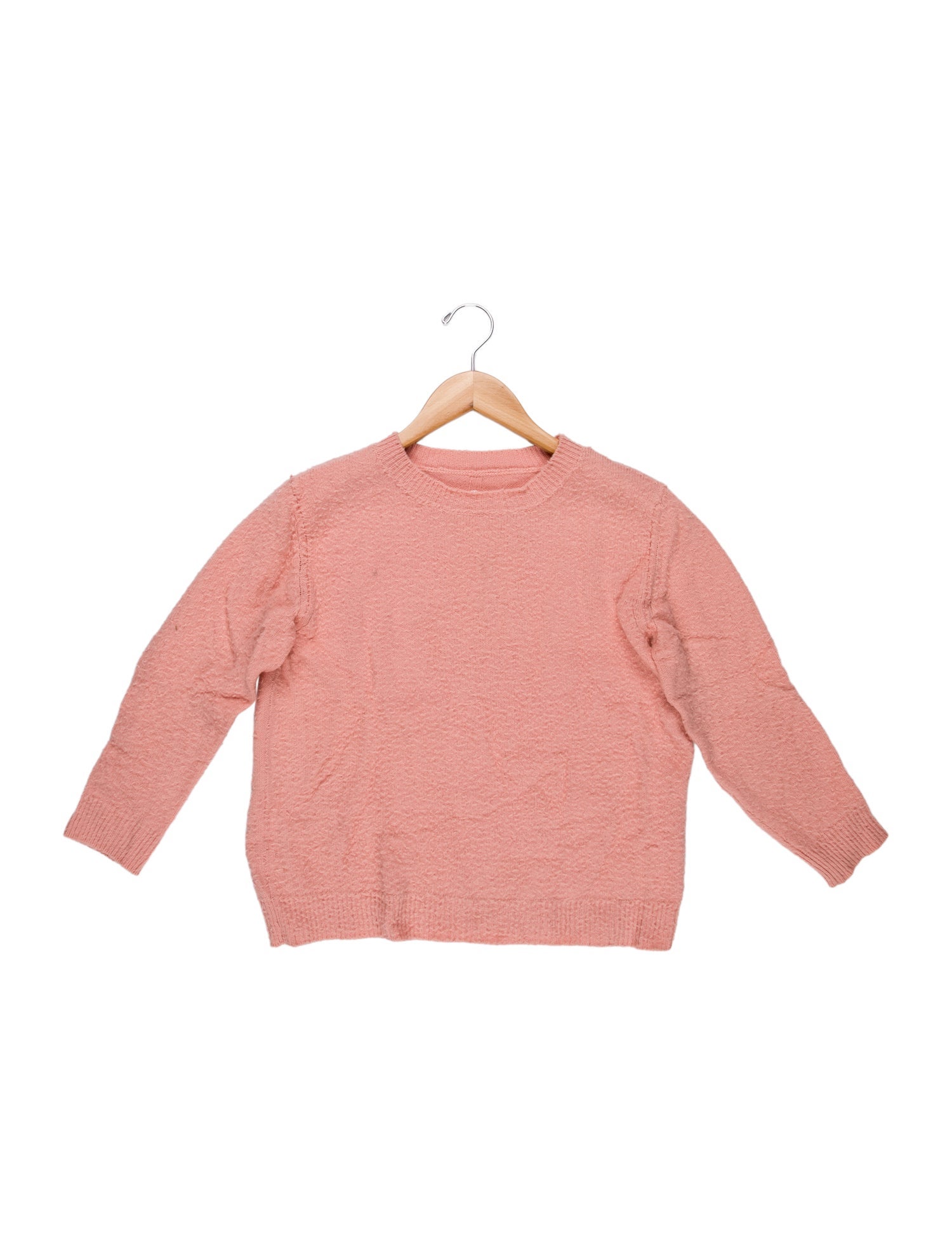 The Row Girls' Woven Sweater