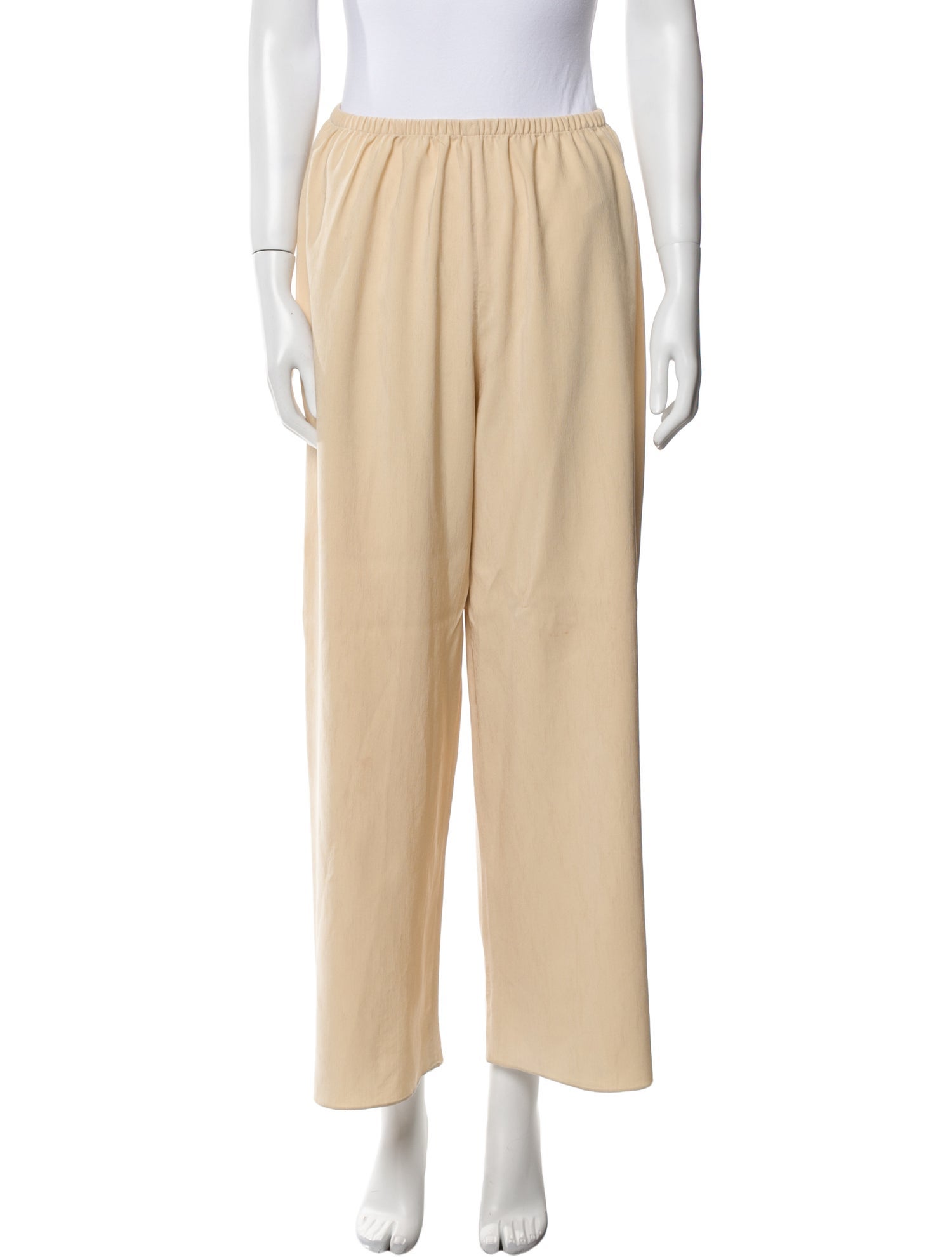 The Row Silk Wide Leg Pants