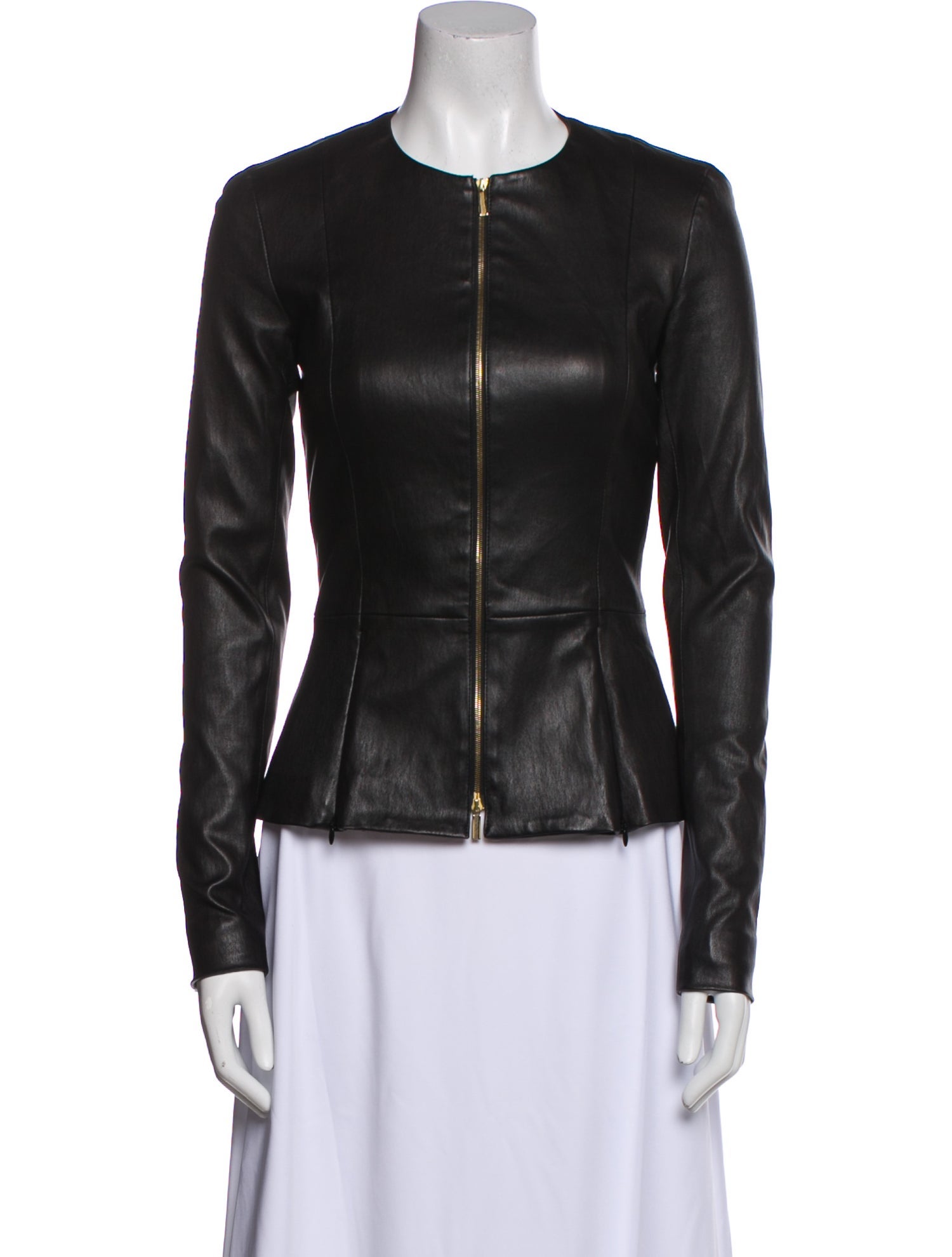 The Row Anasta Jacket Leather Biker Jacket