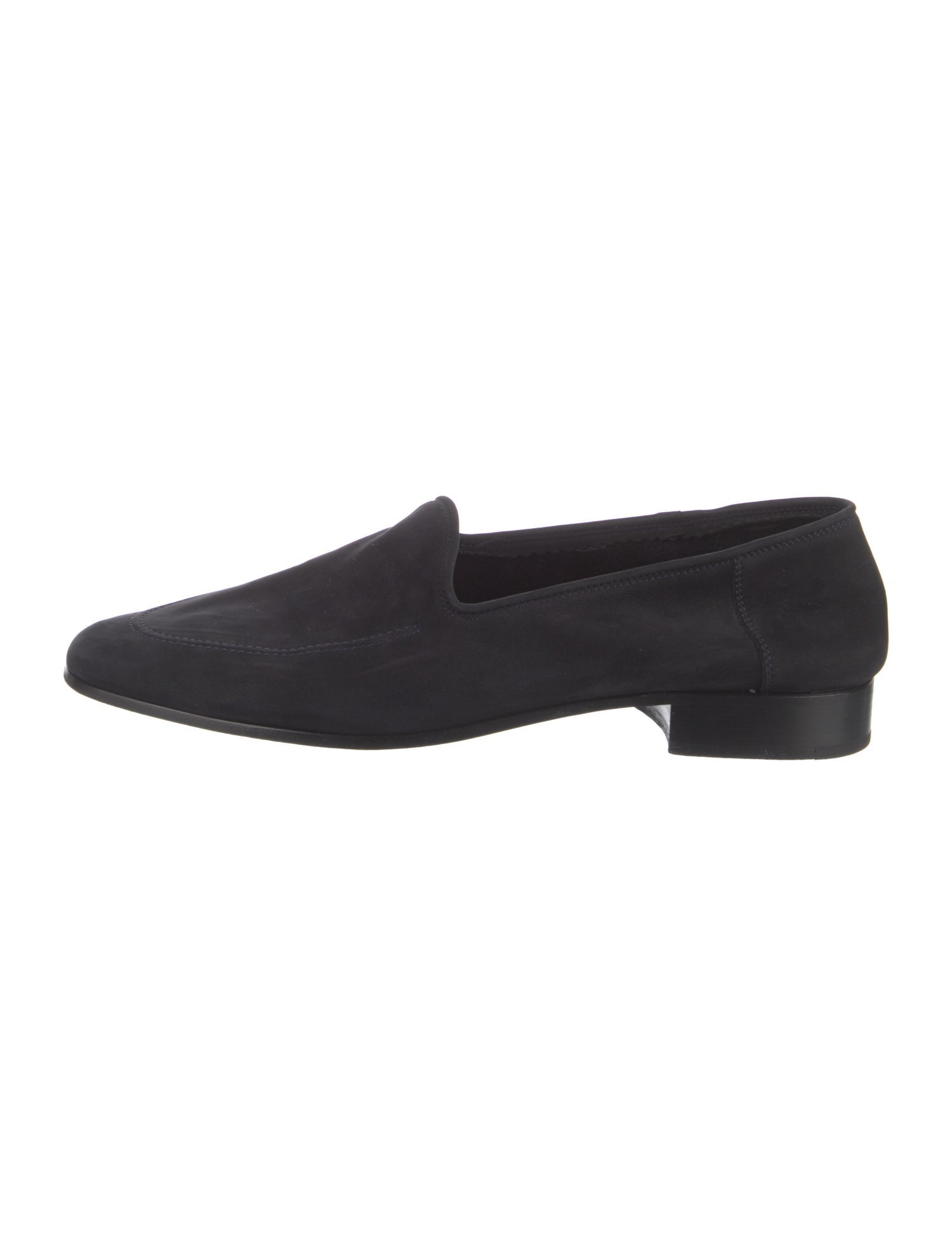 The Row Suede Loafers