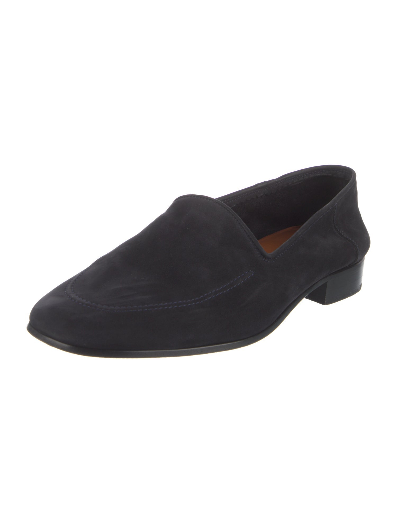 The Row Suede Loafers