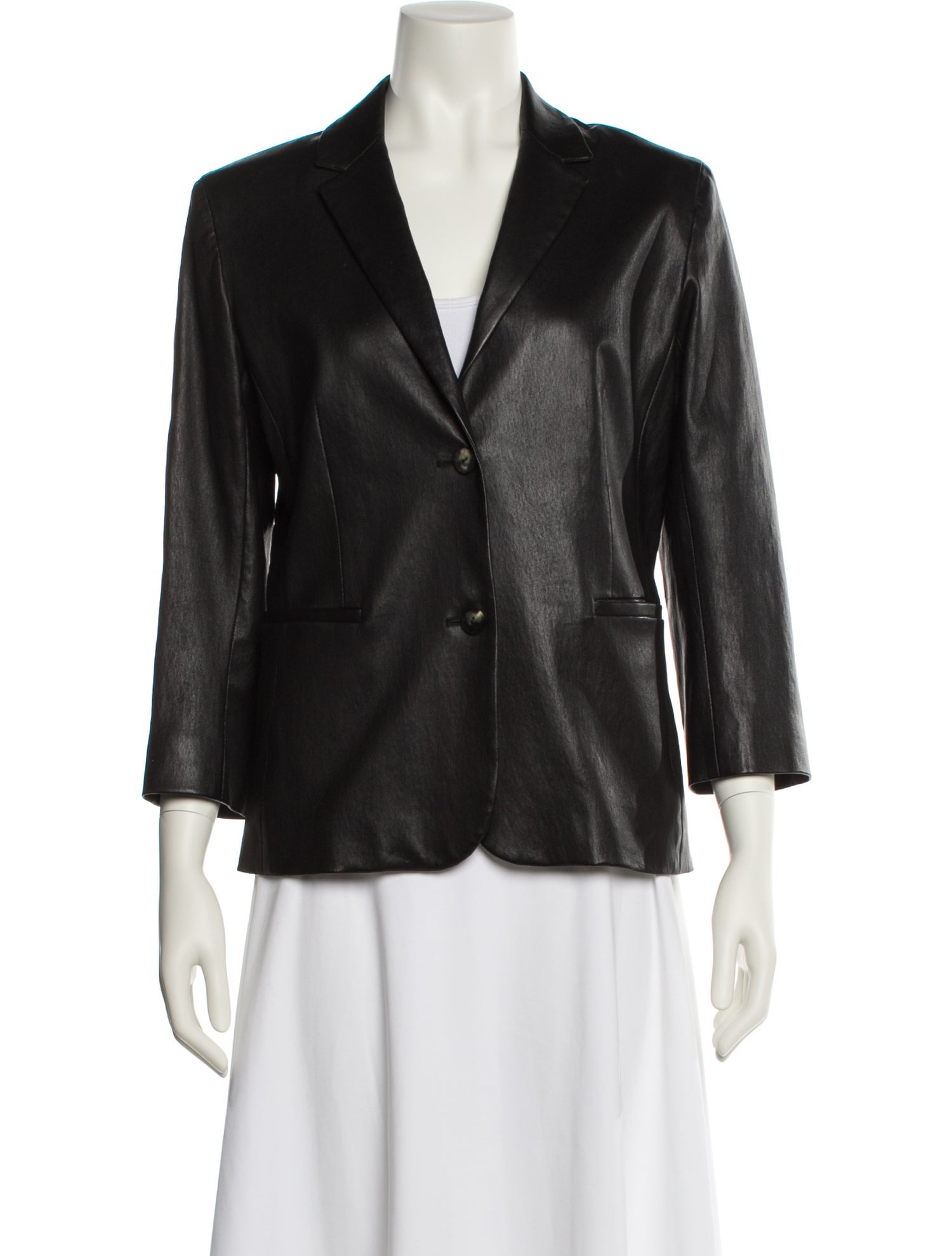 The Row Lambskin Blazer