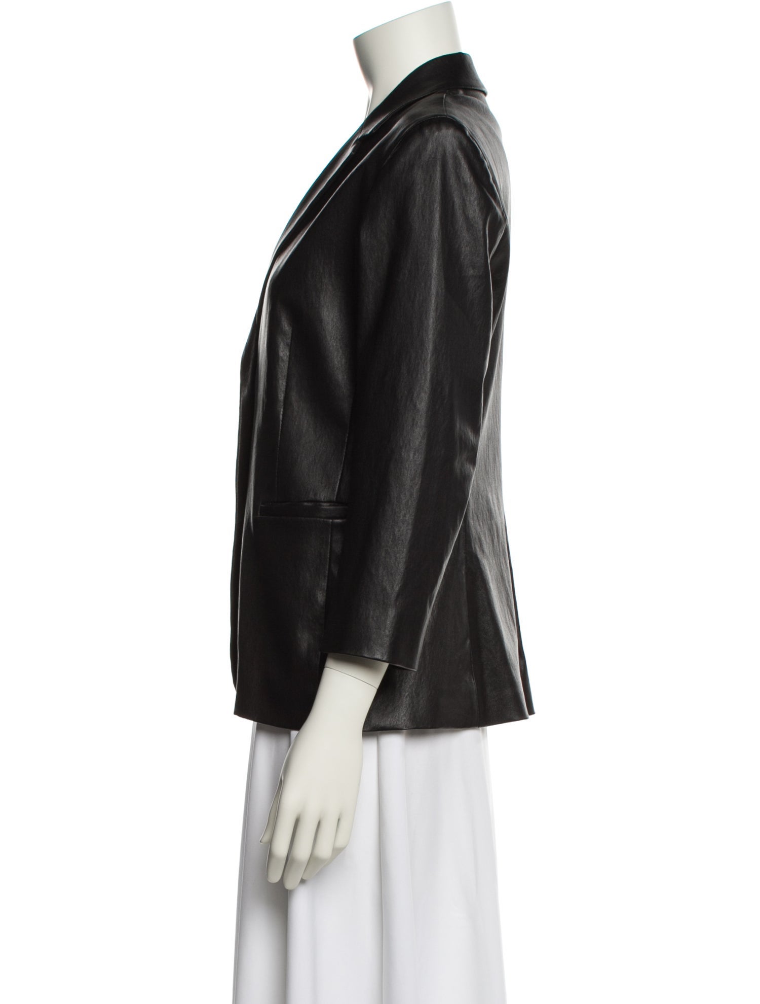 The Row Lambskin Blazer
